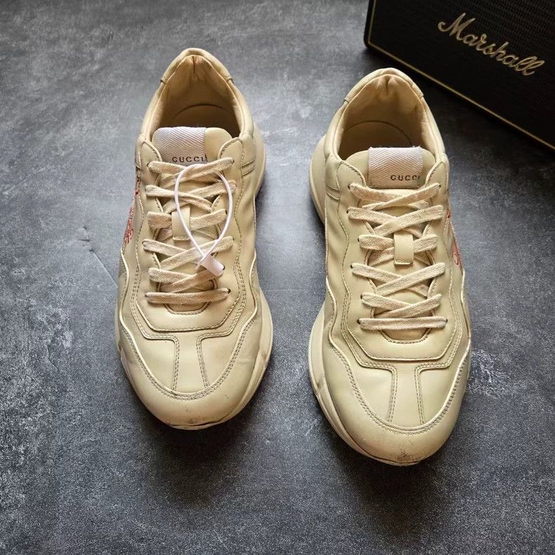 Gucci Gucci Logo Pattern Dad Sneakers Size 7 Size US 7 / EU 40 - 2 Thumbnail