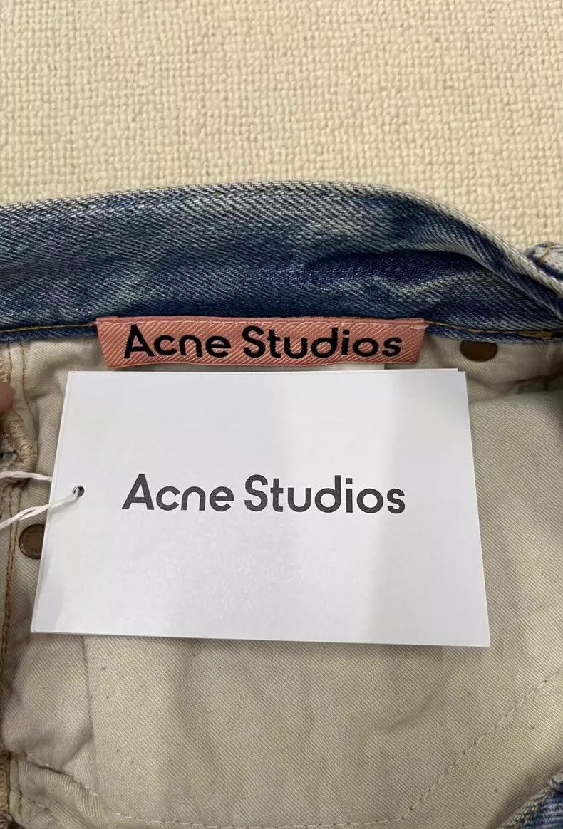 Acne Studios Acne Studios Distressed Wide Leg Denim Pants-yf Size US 44 / EU 60 - 3 Thumbnail