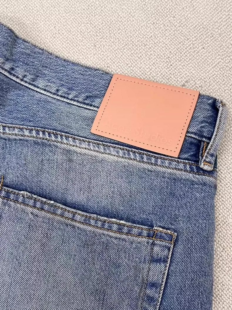 Acne Studios Acne Studios Distressed Wide Leg Denim Pants-yf Size US 44 / EU 60 - 5 Thumbnail