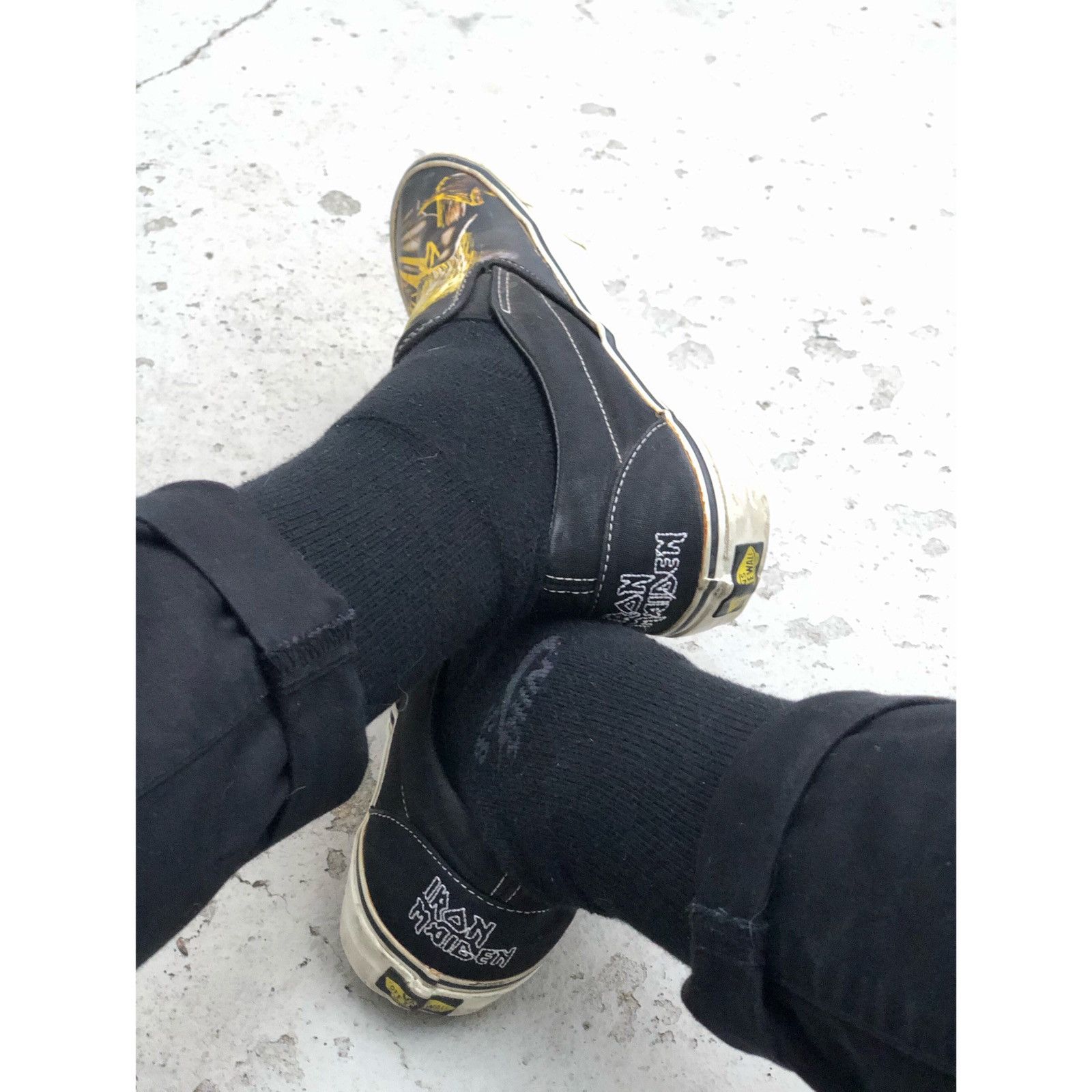 Zapatillas vans iron maiden wanda sales