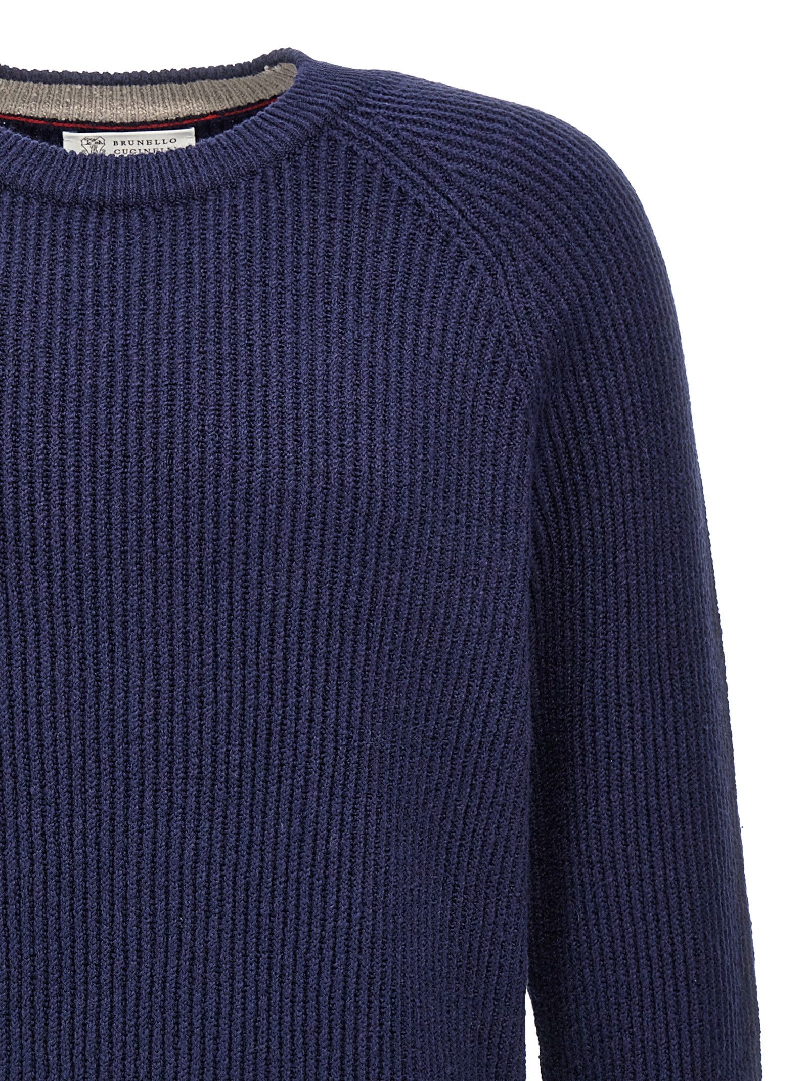Brunello Cucinelli Ribbed Sweater Size US M / EU 48-50 / 2 - 3 Thumbnail