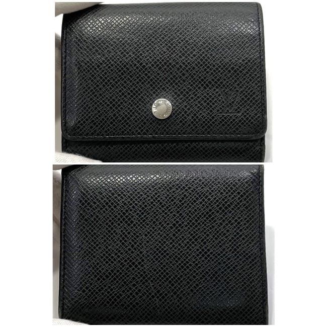 Louis Vuitton LOUIS VUITTON Black Leather Size ONE SIZE - 2 Thumbnail