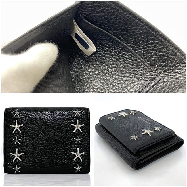 Jimmy Choo JIMMY CHOO Black Leather Size ONE SIZE - 3 Thumbnail