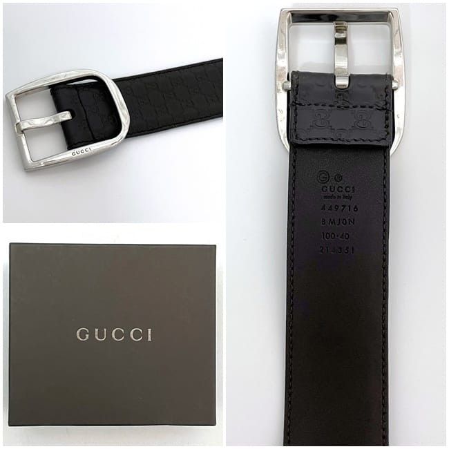 Gucci GUCCI Belt Brown Leather Size ONE SIZE - 3 Thumbnail
