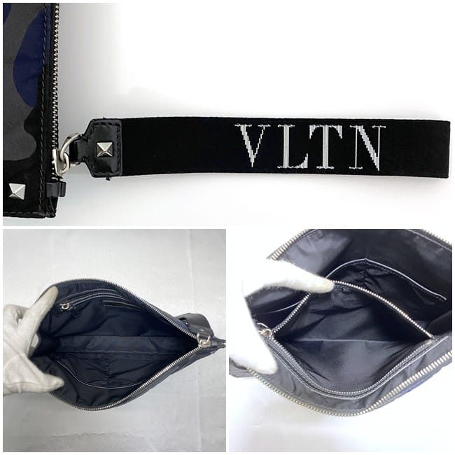 Valentino VALENTINO Clutch Bag Blue Synthetic Size ONE SIZE - 3 Thumbnail
