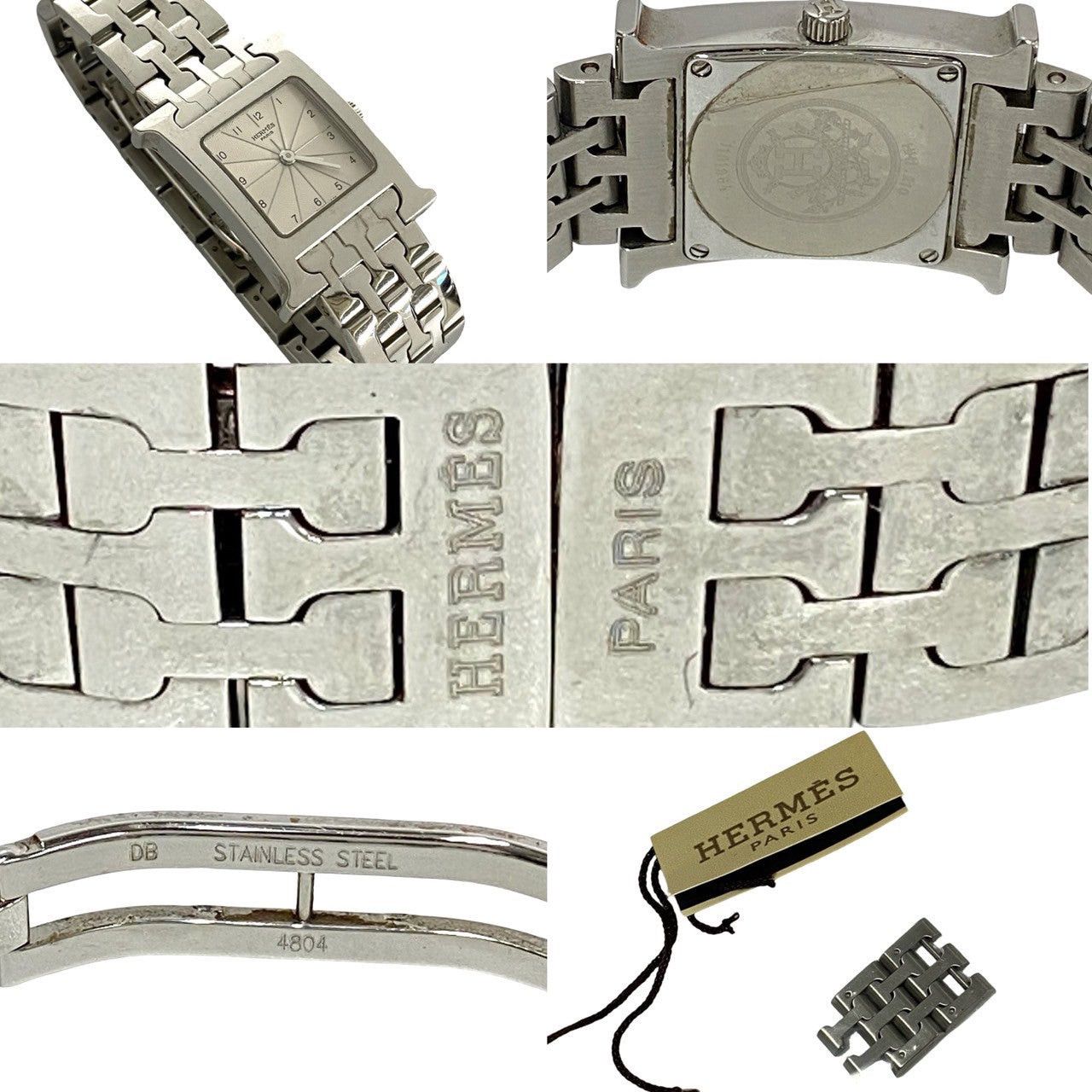 Hermes Hermes Watches Silver Metal Size ONE SIZE - 2 Thumbnail