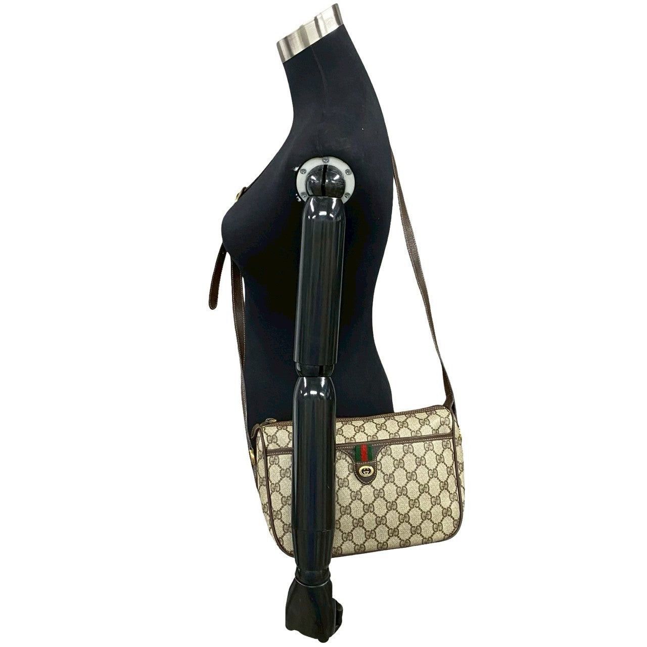 Gucci Gucci Shoulder Bag Brown Leather Size ONE SIZE - 2 Thumbnail