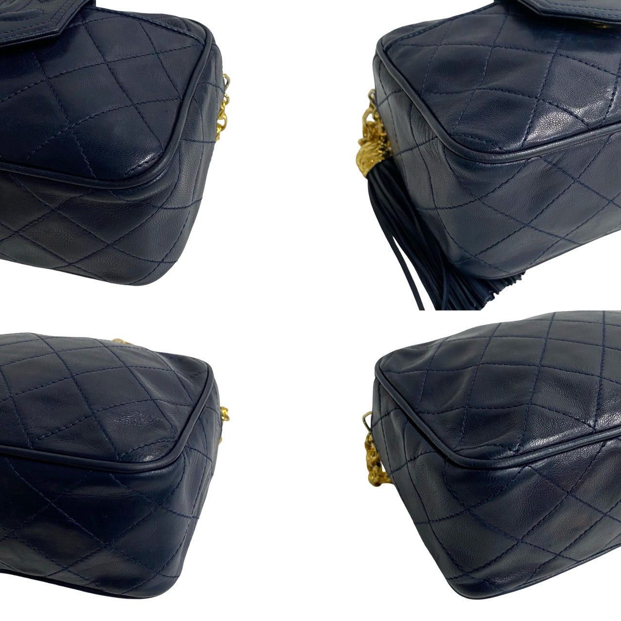 Chanel Chanel Shoulder Bag Blue Leather Size ONE SIZE - 7 Thumbnail