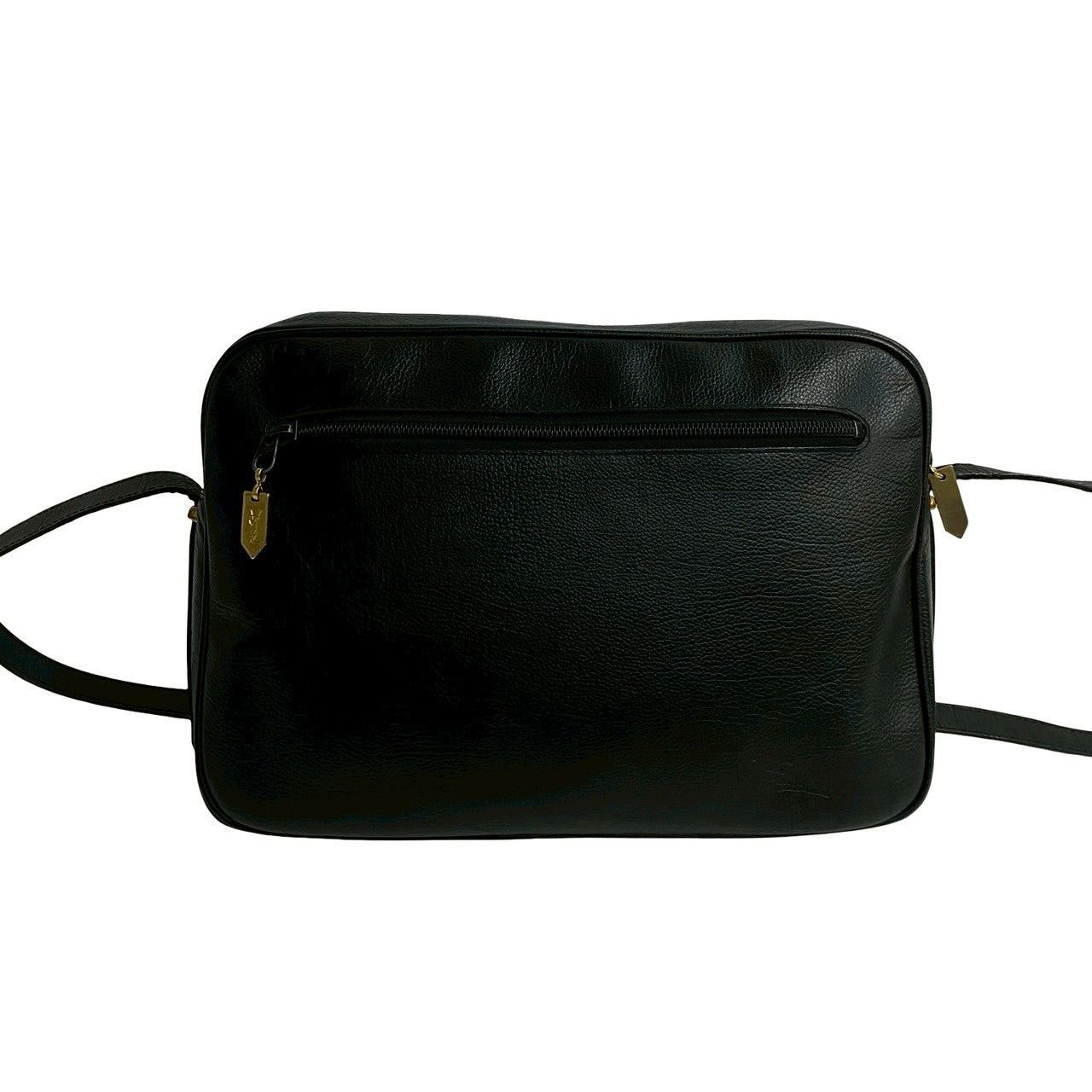 Yves Saint Laurent Yves Saint Laurent Shoulder Bag Black Leather Size ONE SIZE - 3 Thumbnail