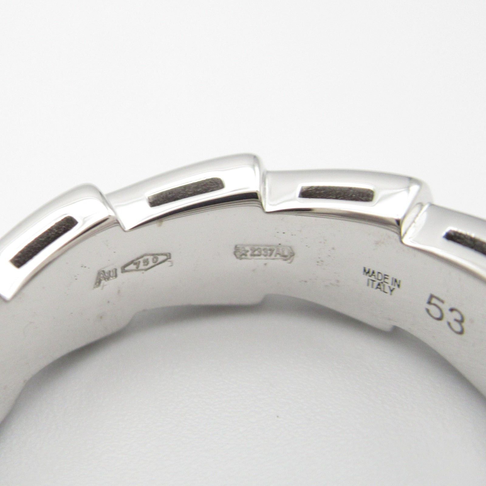 Bvlgari Bvlgari Serpenti Viper Diamond Ring K18Wg (White Gold) Clear Size ONE SIZE - 5 Thumbnail