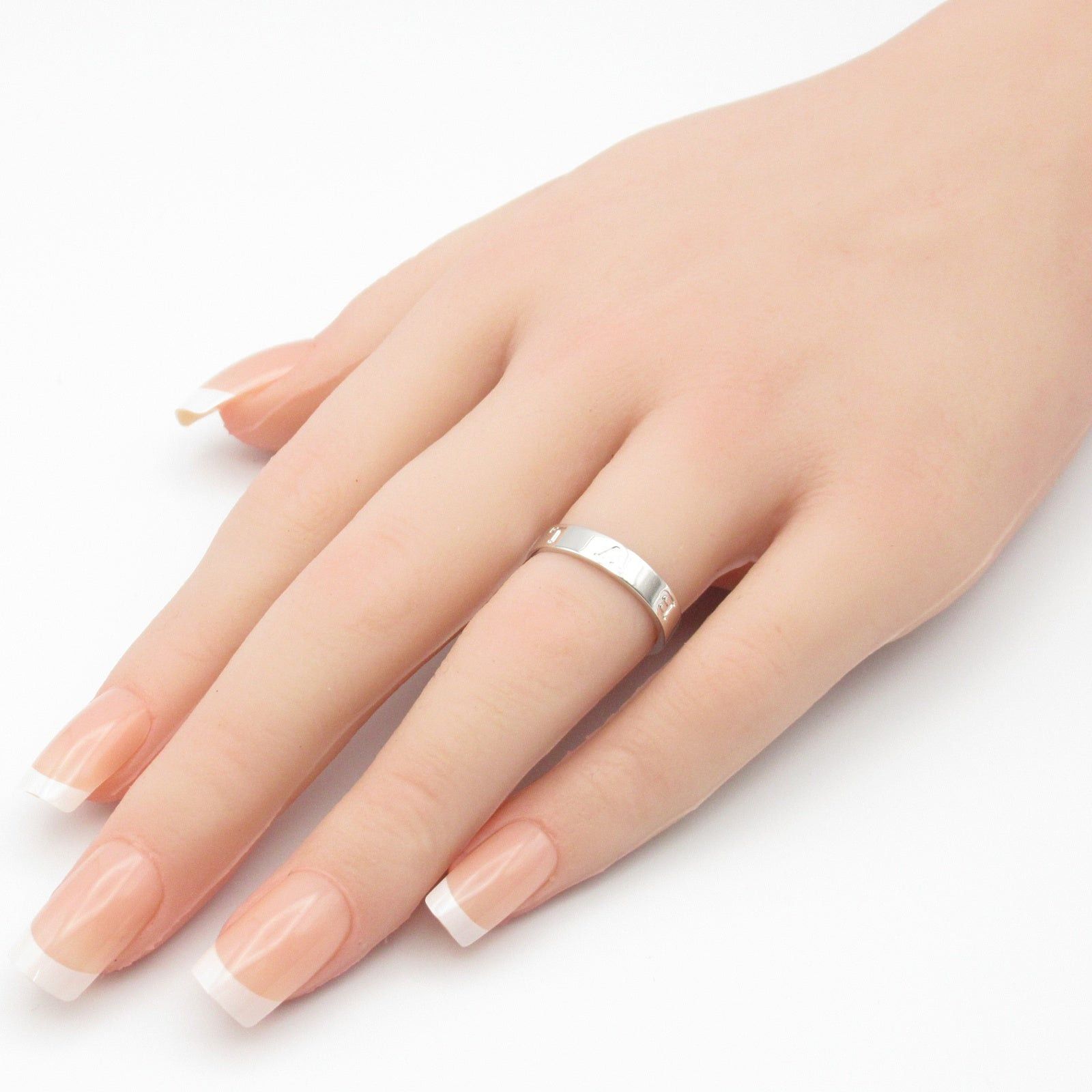 Bvlgari Bvlgari Essential Ring K18Wg (White Gold) Silver Size ONE SIZE - 7 Thumbnail