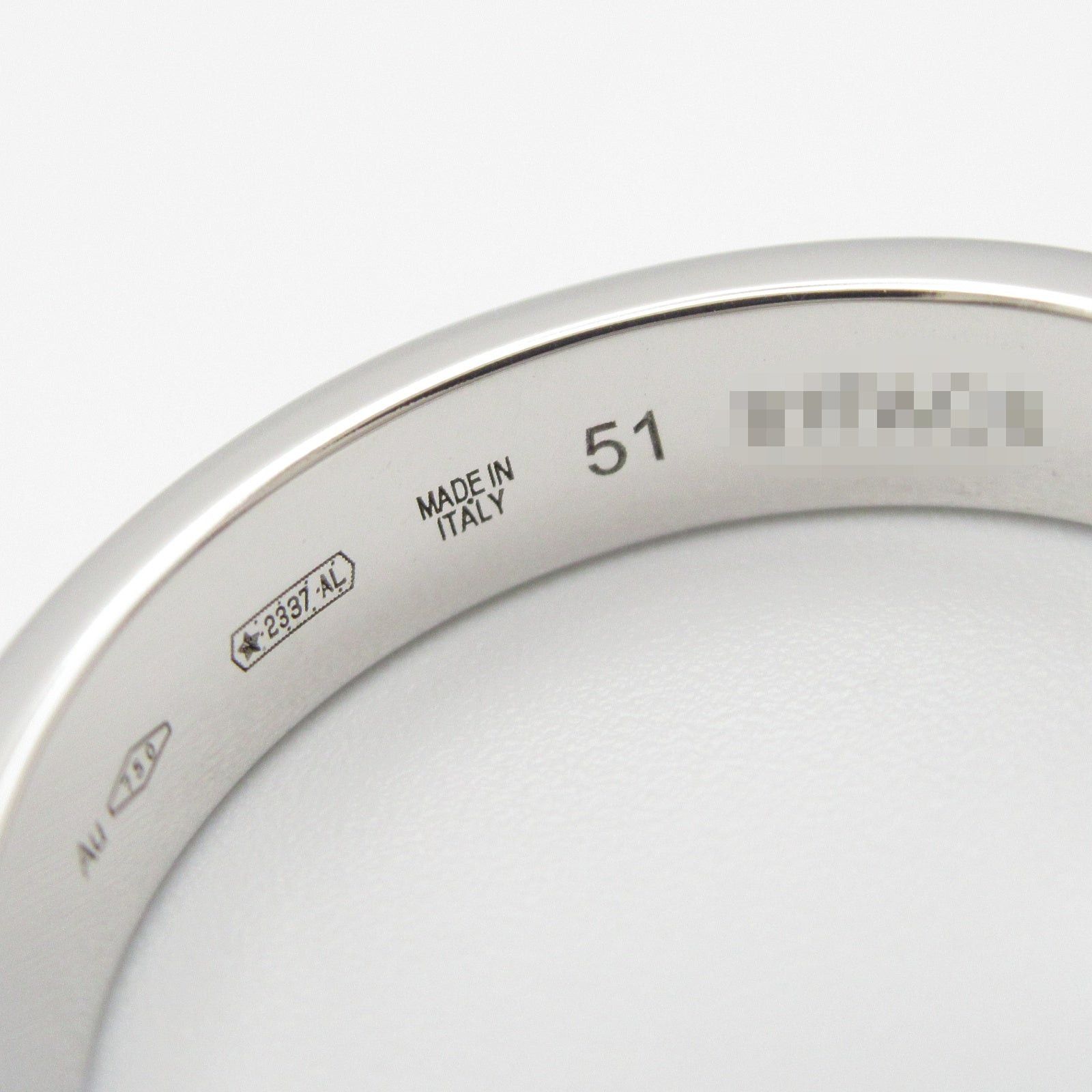 Bvlgari Bvlgari Essential Ring K18Wg (White Gold) Silver Size ONE SIZE - 4 Thumbnail
