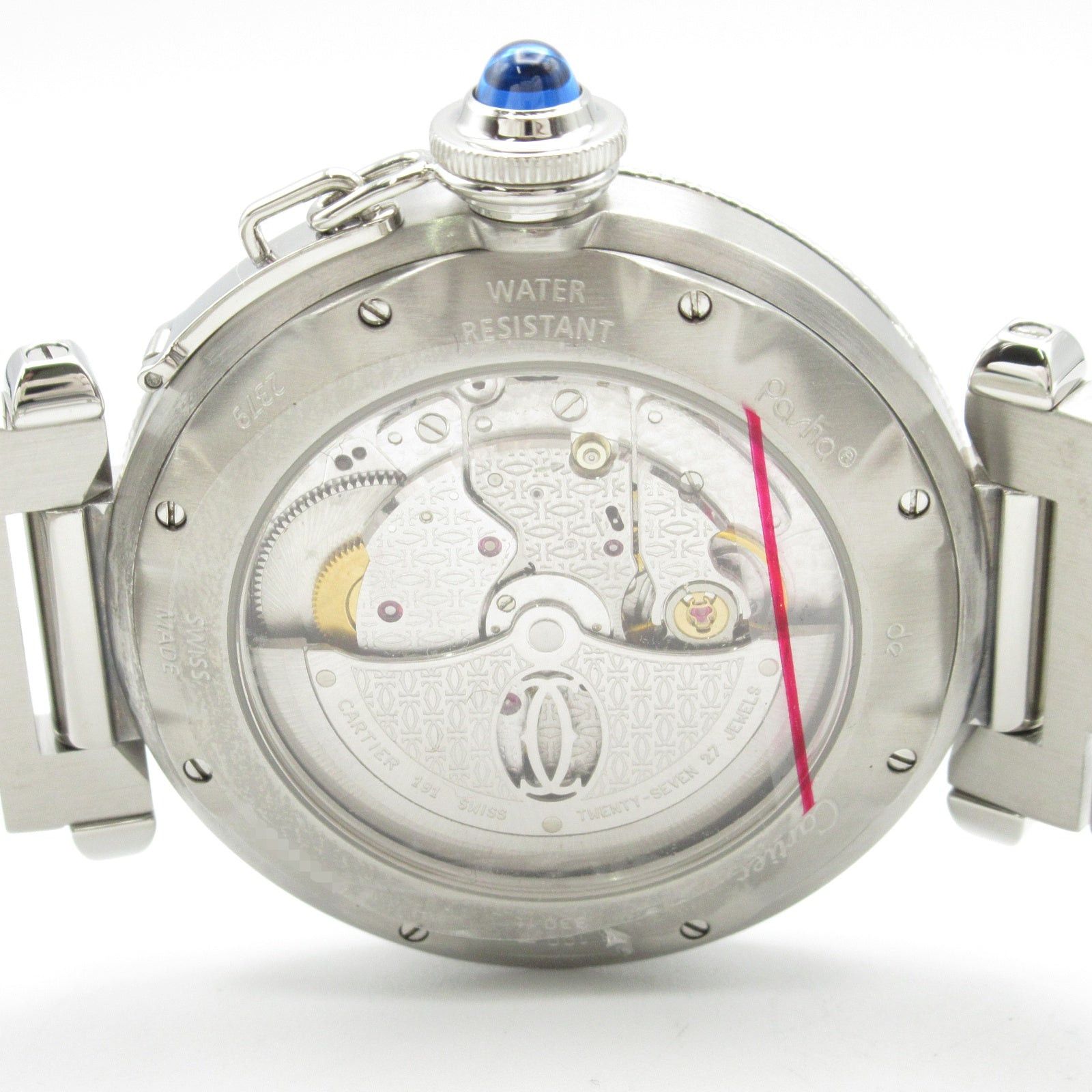 Cartier Cartier Pasha Grid Mens Watch Automatic Winding Stainless Steel Silver Size ONE SIZE - 6 Thumbnail