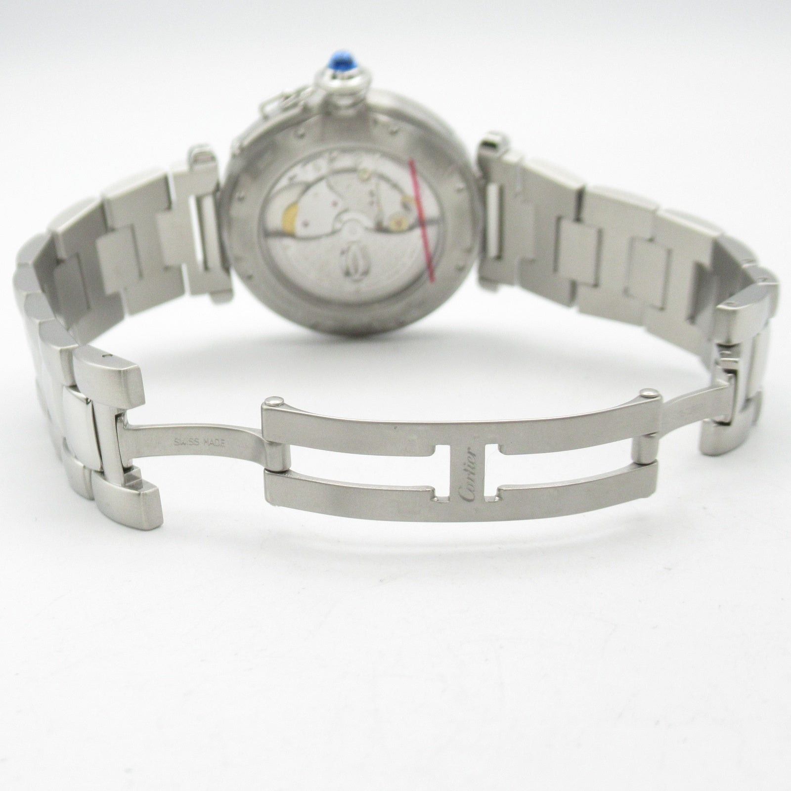 Cartier Cartier Pasha Grid Mens Watch Automatic Winding Stainless Steel Silver Size ONE SIZE - 5 Thumbnail