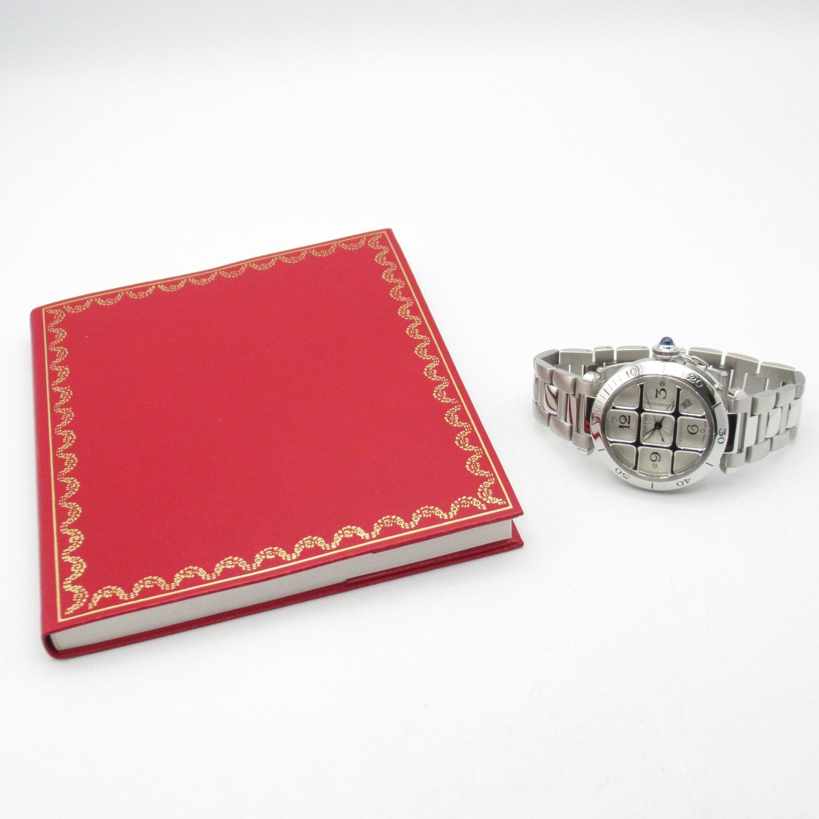 Cartier Cartier Pasha Grid Mens Watch Automatic Winding Stainless Steel Silver Size ONE SIZE - 12 Thumbnail