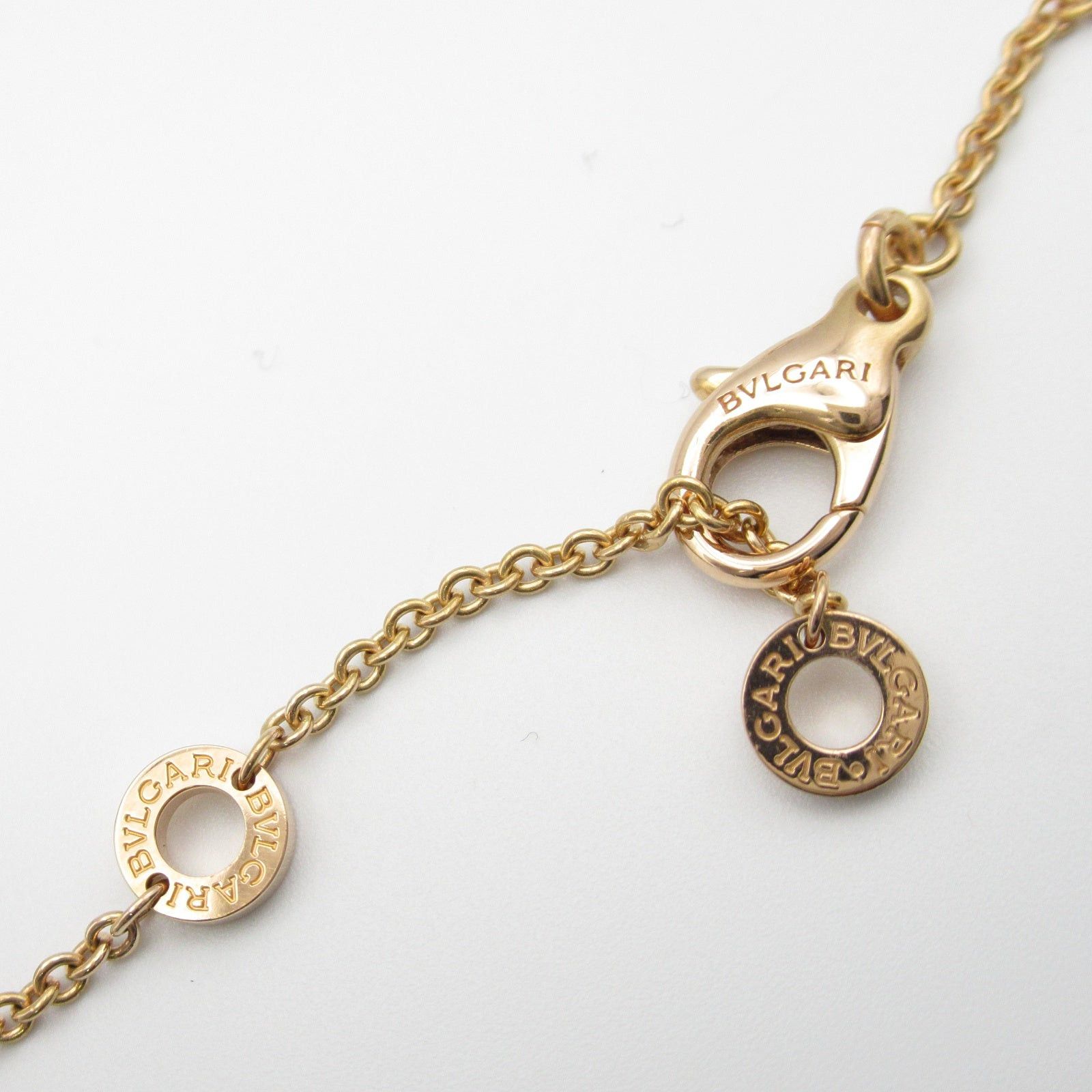 Bvlgari Bvlgari Necklace Ceramic K18Pg (Pink Gold) White Size ONE SIZE - 6 Thumbnail