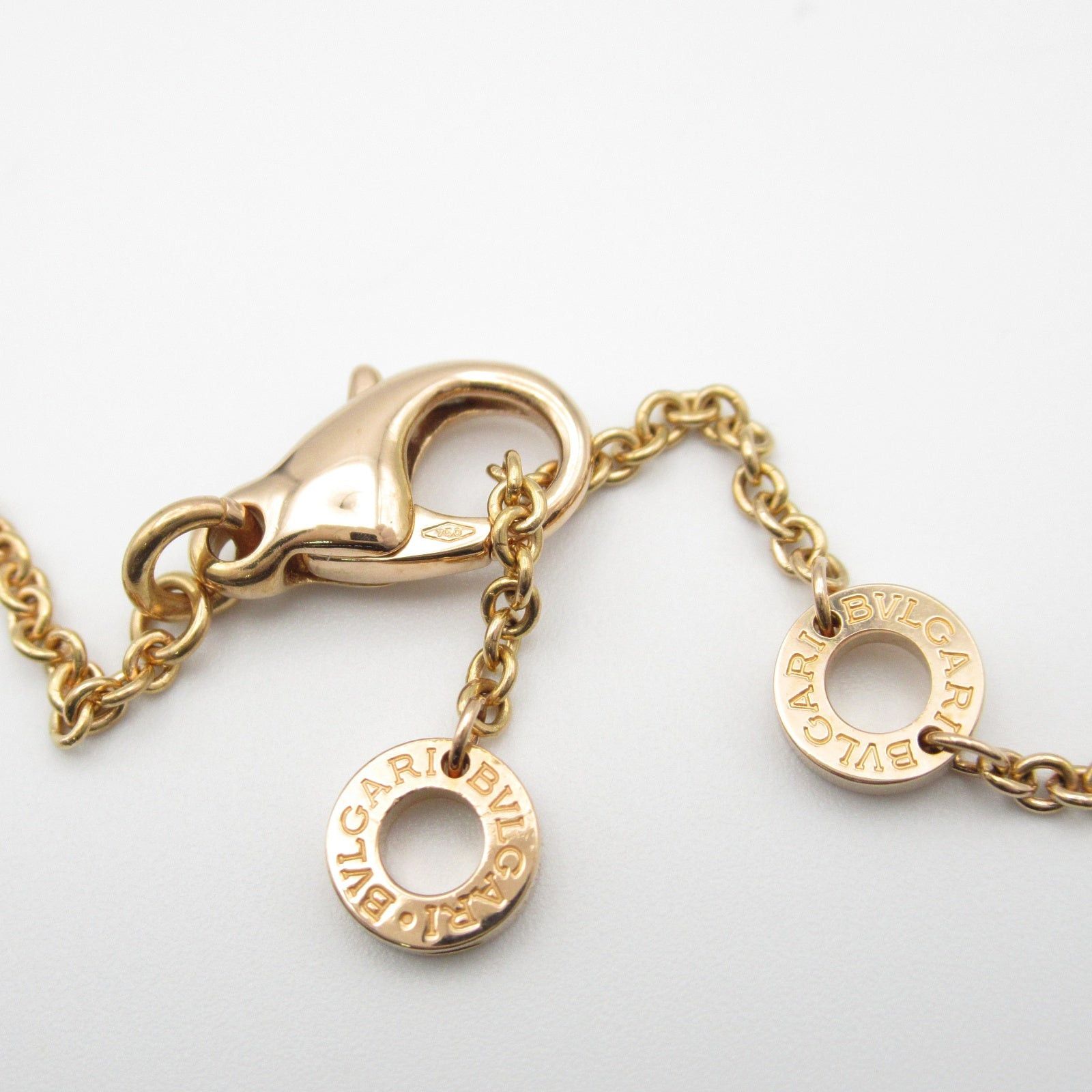 Bvlgari Bvlgari Necklace Ceramic K18Pg (Pink Gold) White Size ONE SIZE - 7 Thumbnail