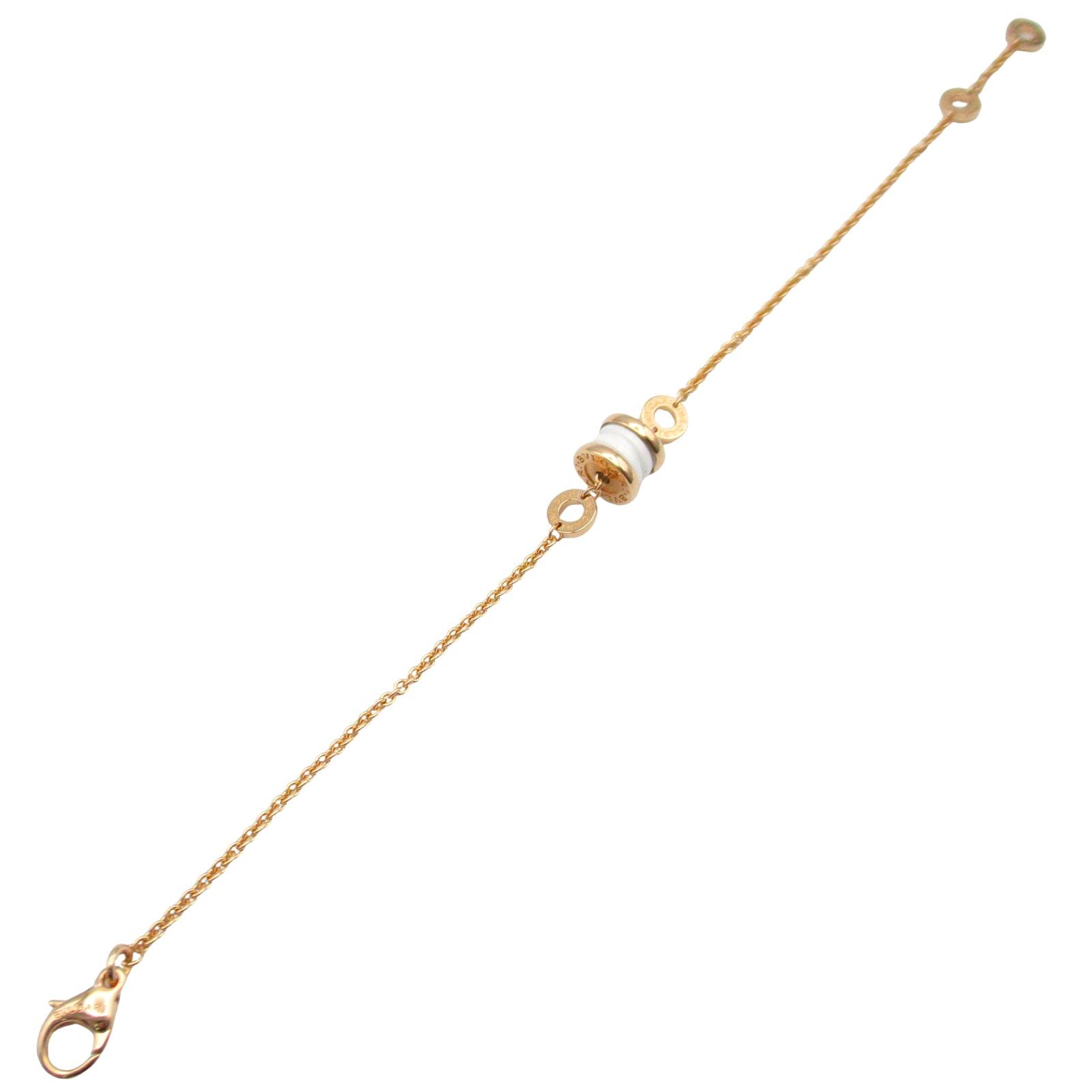 Bvlgari Bvlgari Bracelet Ceramic K18Pg (Pink Gold) White Size ONE SIZE - 3 Thumbnail