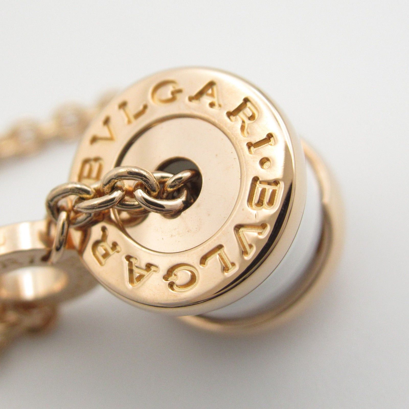 Bvlgari Bvlgari Bracelet Ceramic K18Pg (Pink Gold) White Size ONE SIZE - 8 Thumbnail