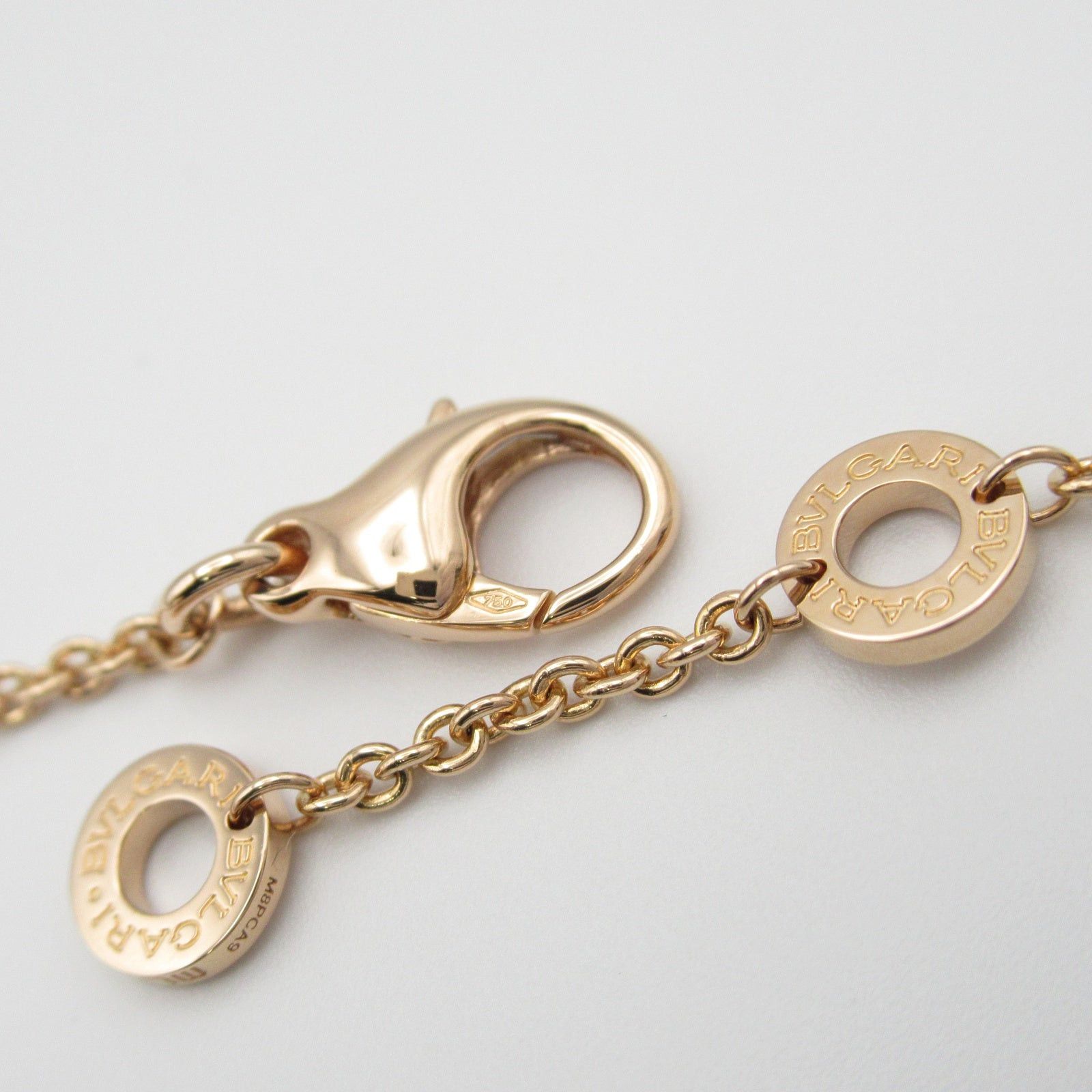 Bvlgari Bvlgari Bracelet Ceramic K18Pg (Pink Gold) White Size ONE SIZE - 5 Thumbnail