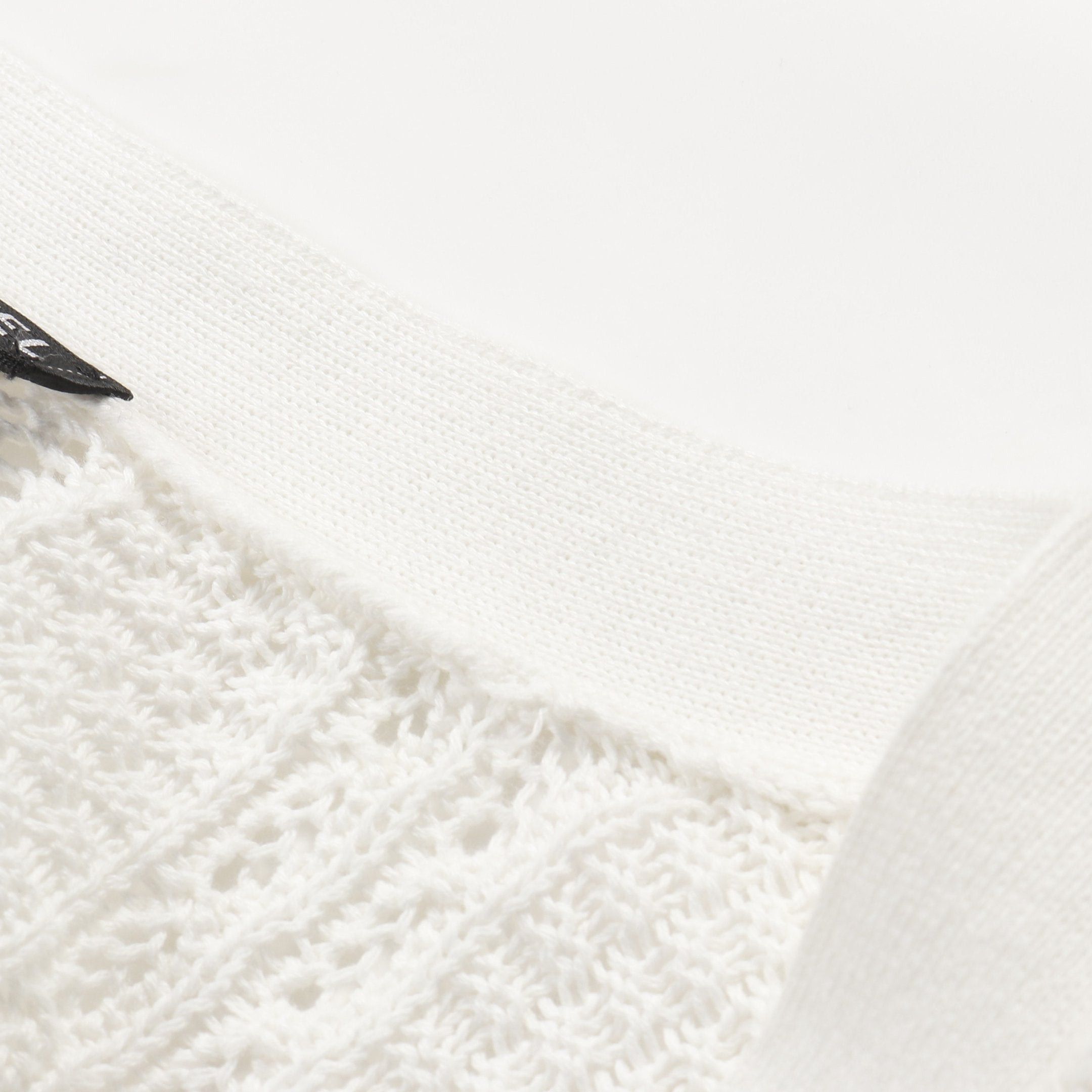 Chanel Chanel Cocomark Button Cardigan Short Sleeve Cotton White Size ONE SIZE - 7 Thumbnail