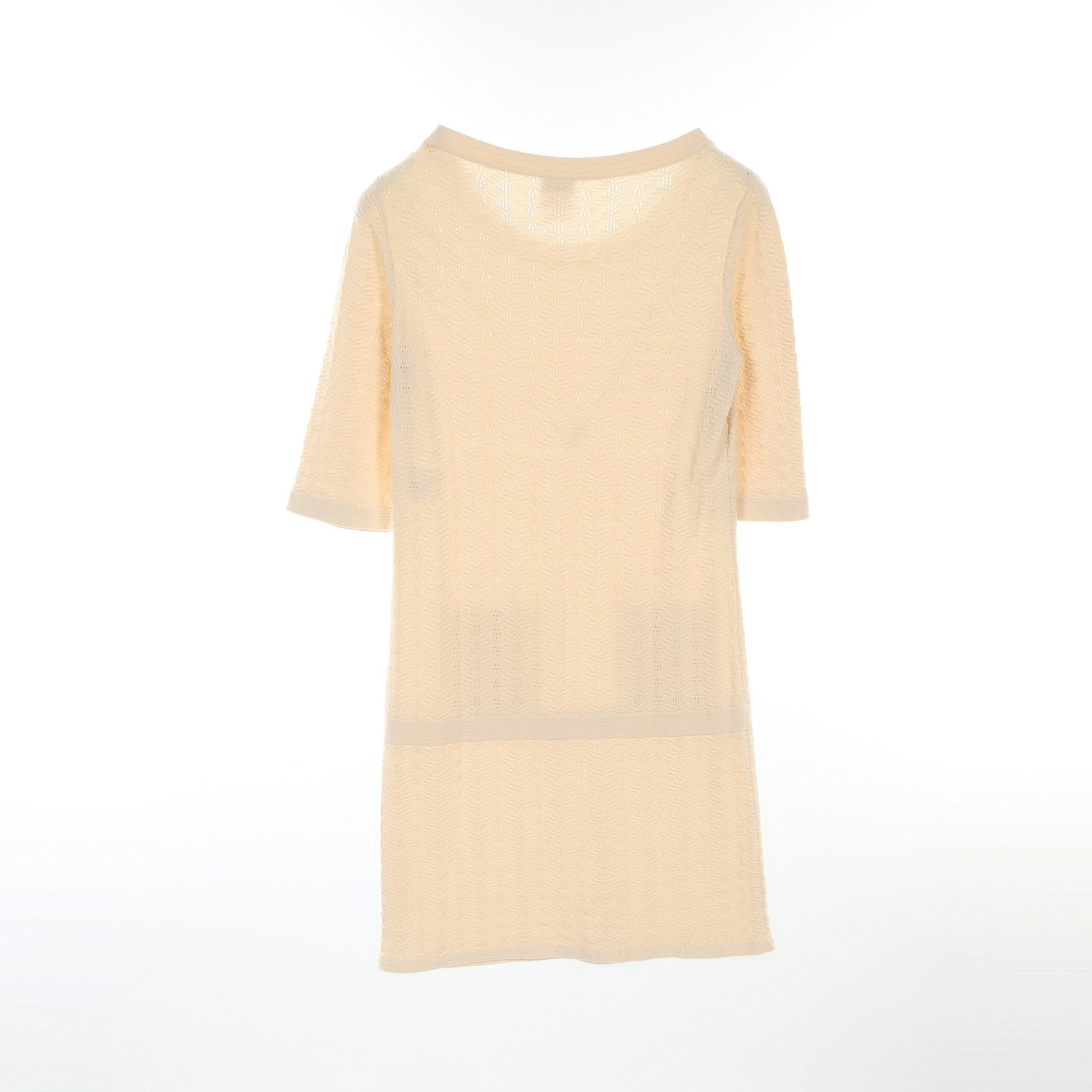 Chanel Chanel Cocomark Button One Piece Cotton Ivory Size ONE SIZE - 2 Thumbnail