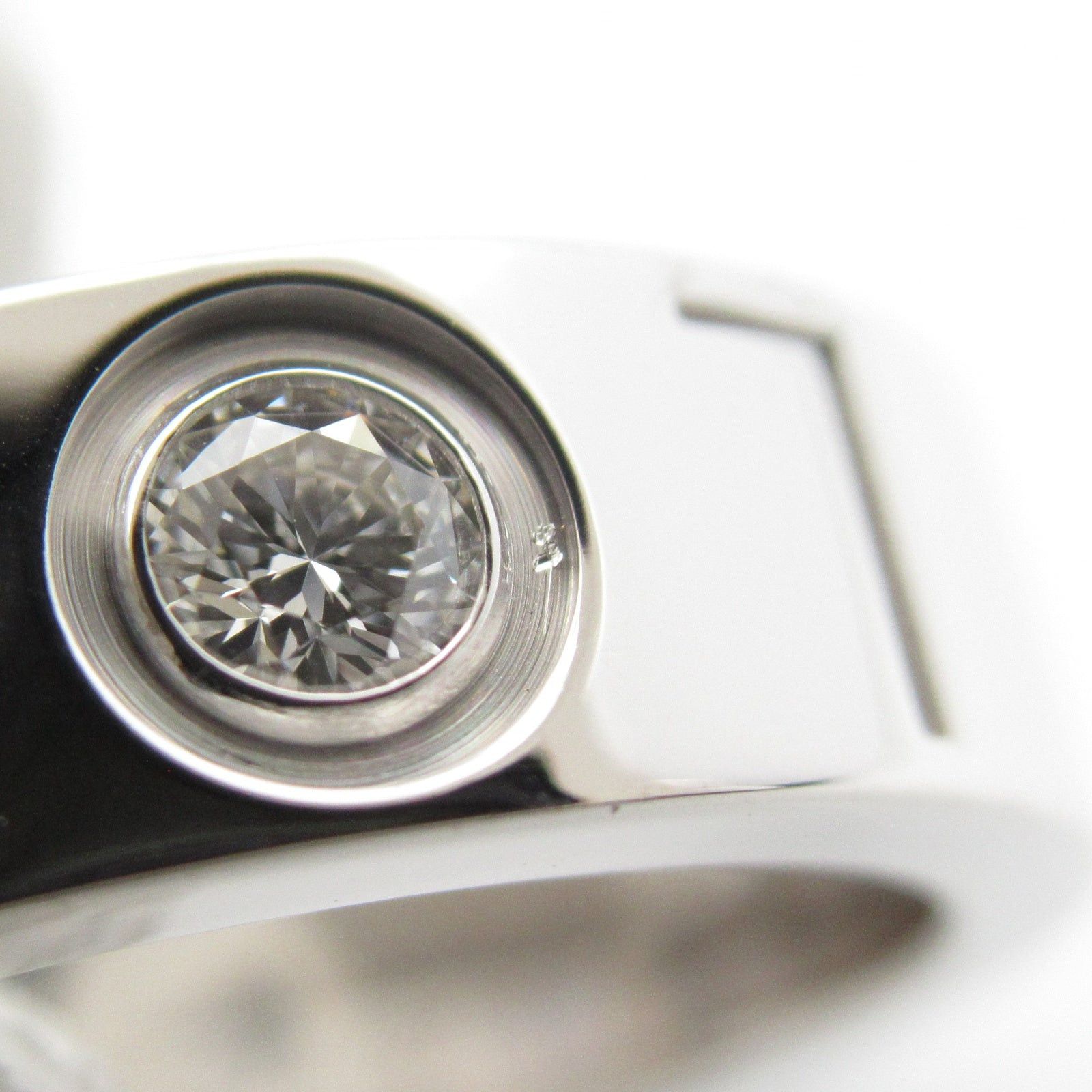 Cartier Cartier Love Ring 1Pd K18Wg (White Gold) Diamond Clear Size ONE SIZE - 6 Thumbnail