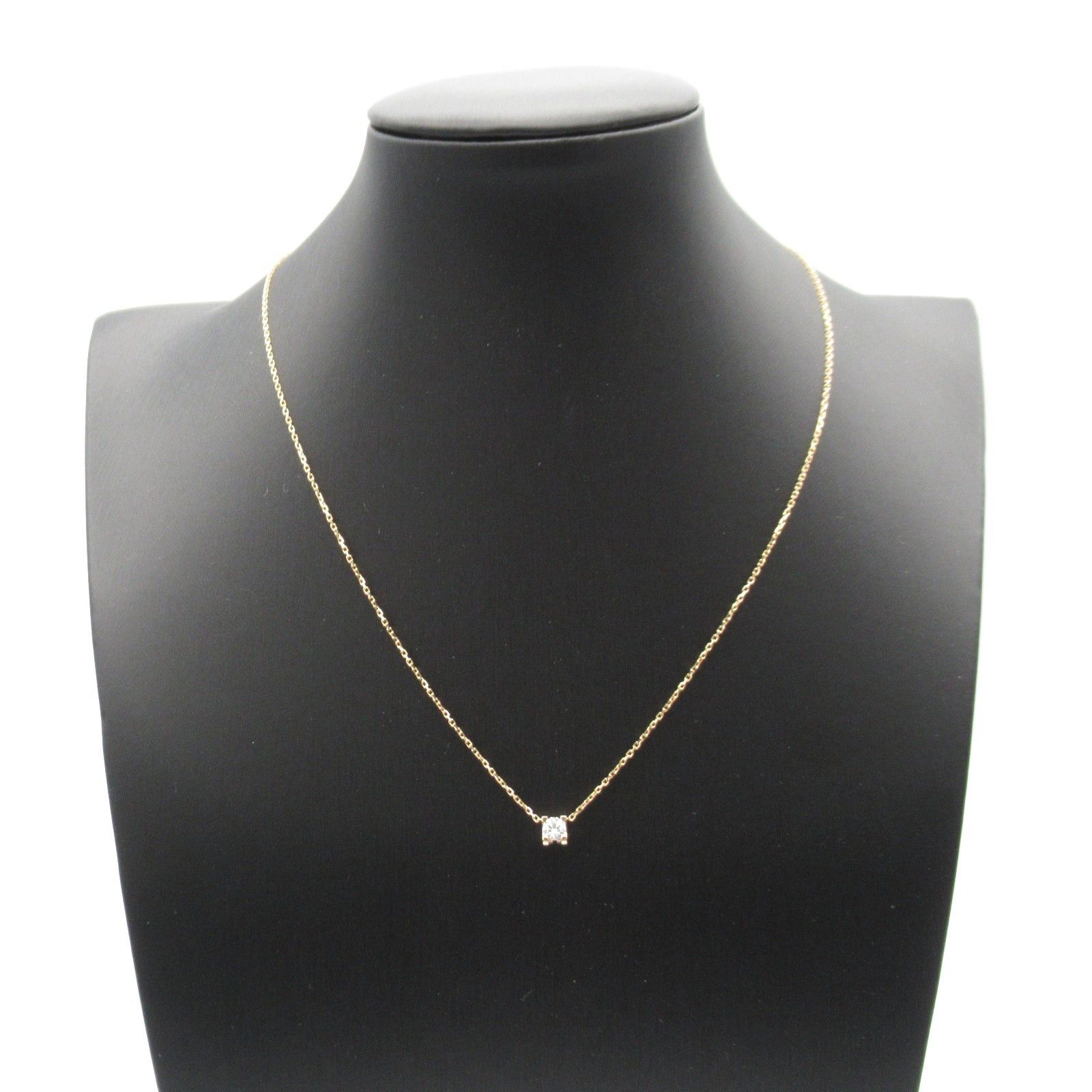 Cartier C-Do Cartier Diamond Necklace K18Pg (Pink Gold) Clear