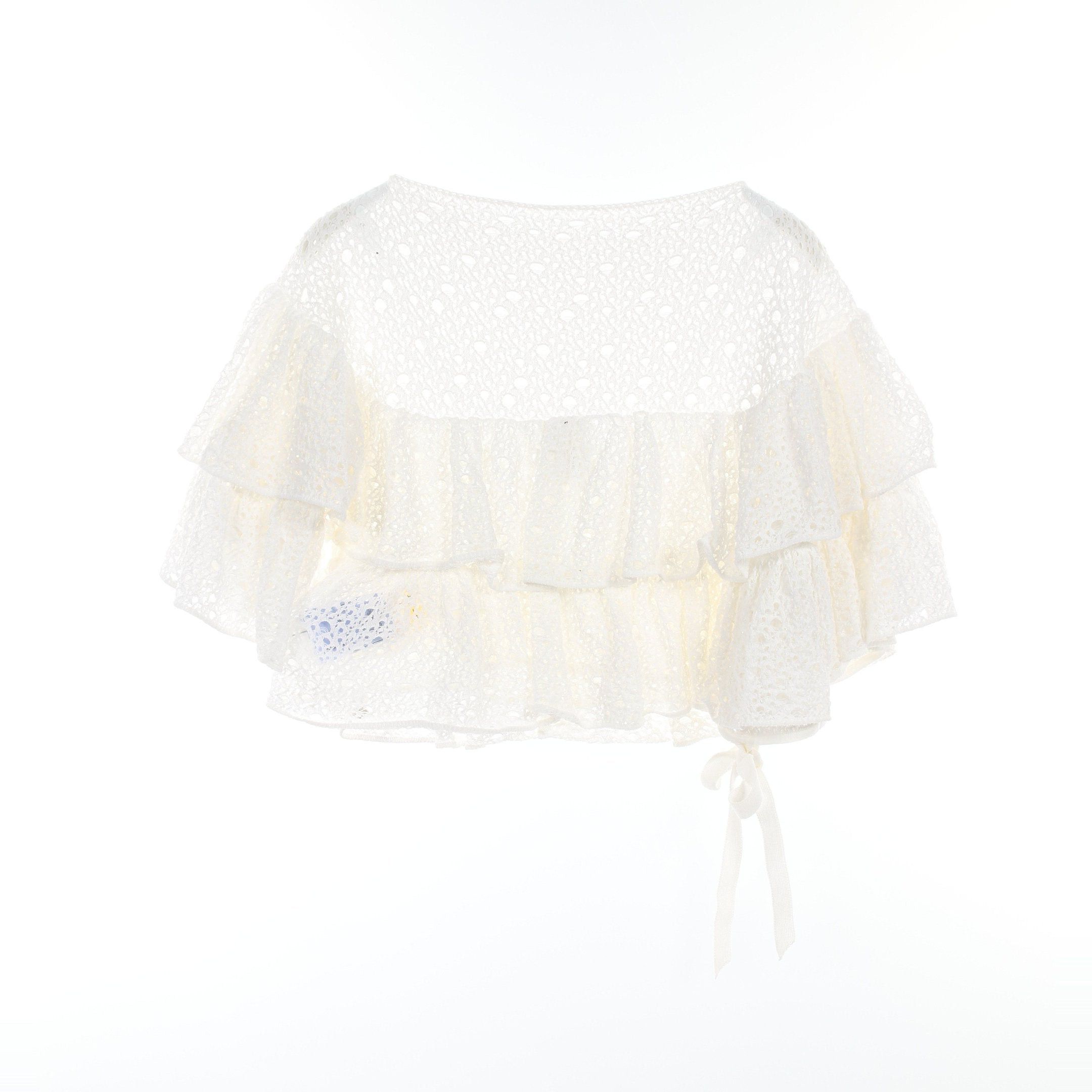 Chanel Chanel Cut And Sew Total Race Asymmetry Cotton Nylon White 12P Size ONE SIZE - 2 Thumbnail