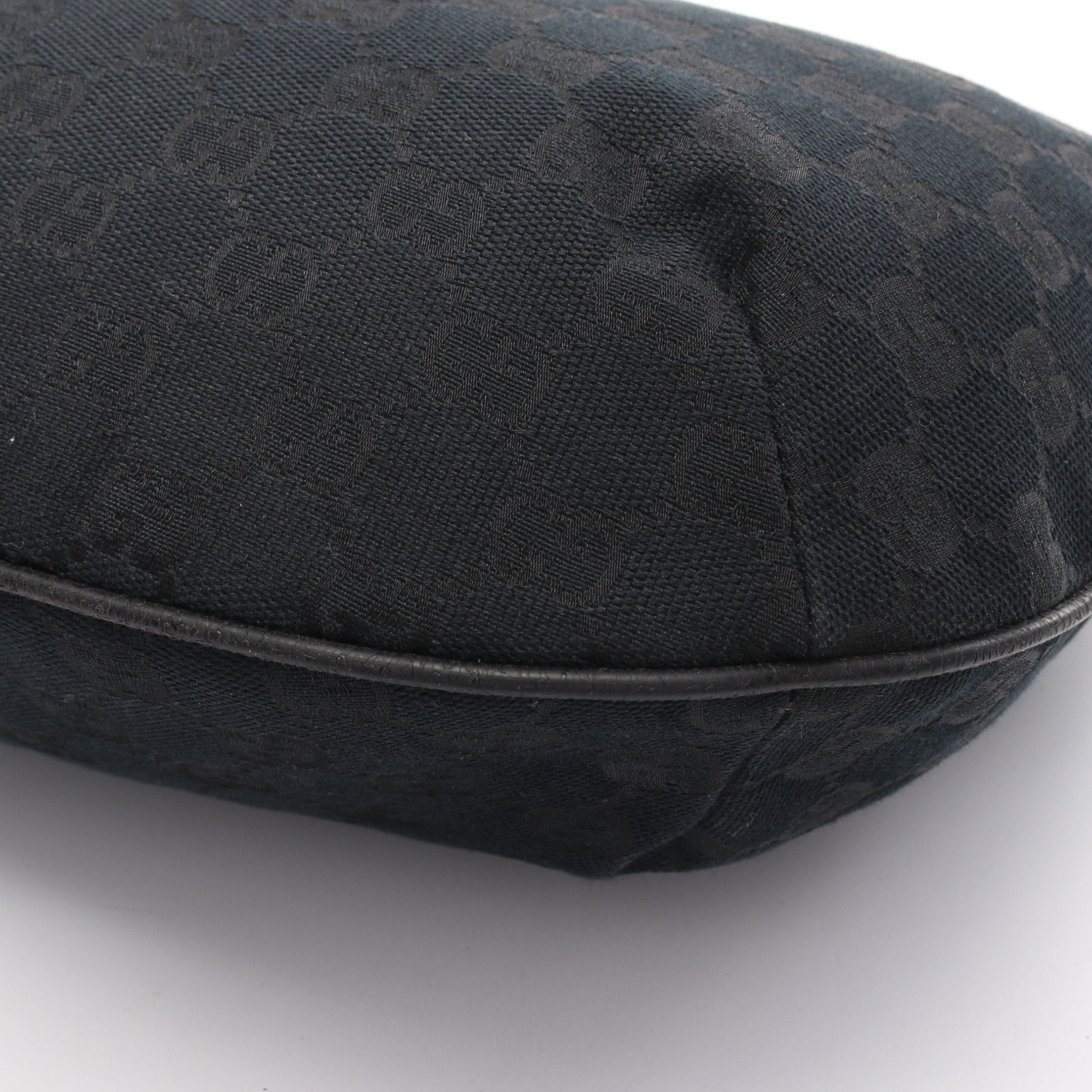Gucci Gucci Gg Canvas Shoulder Bag Leather Black Size ONE SIZE - 6 Thumbnail