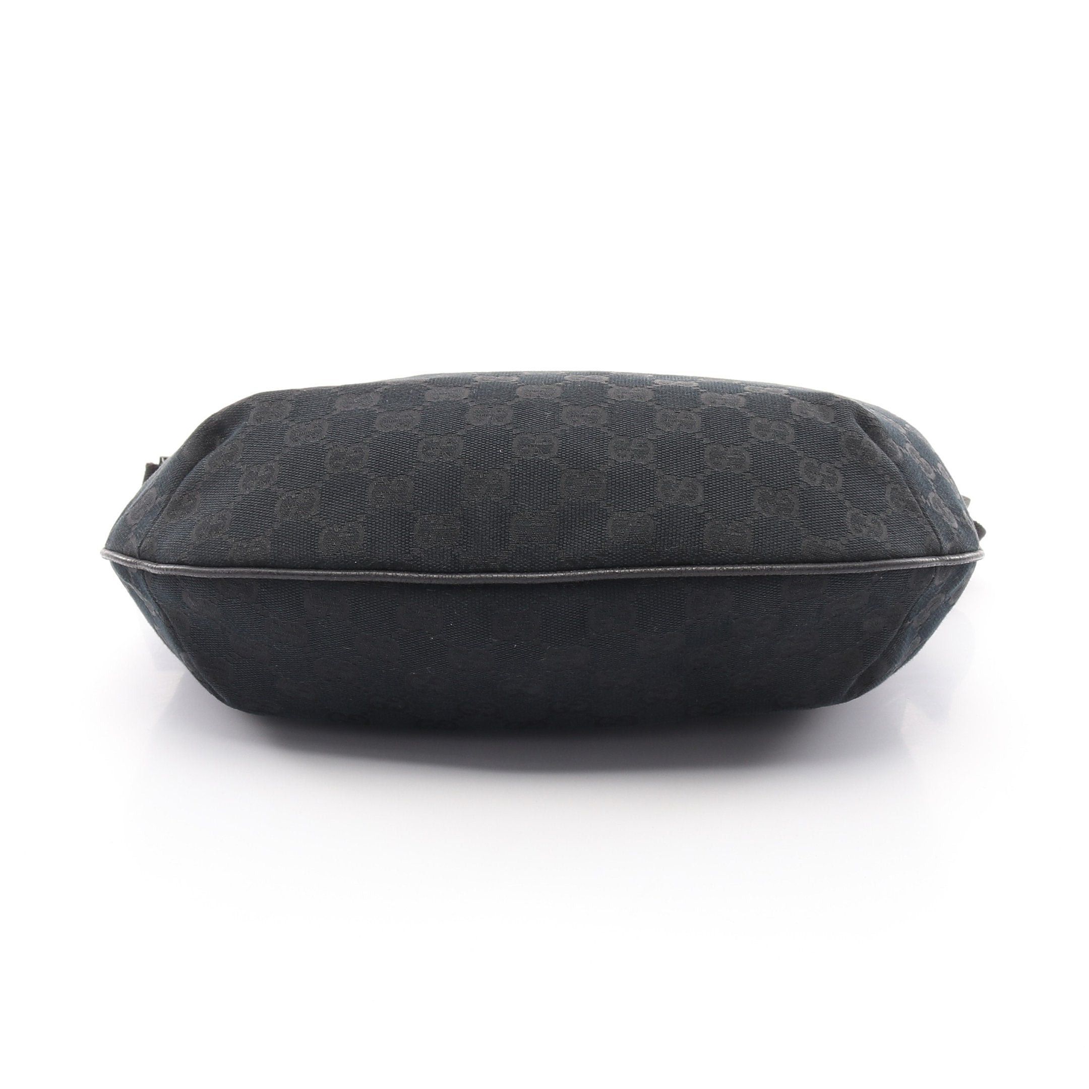Gucci Gucci Gg Canvas Shoulder Bag Leather Black Size ONE SIZE - 7 Thumbnail