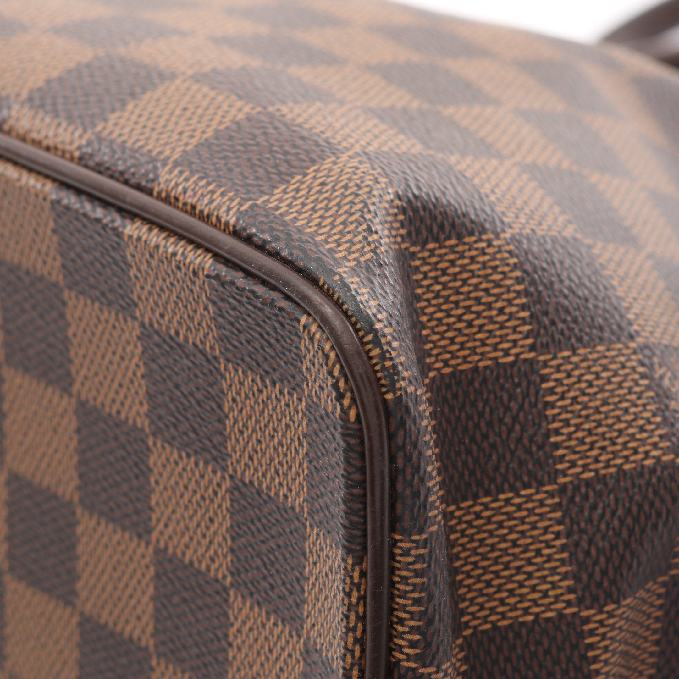 Louis Vuitton Louis Vuitton Saleya Mm Damier Ebene Handbag Tote Bag Leather Brown Size ONE SIZE - 10 Thumbnail