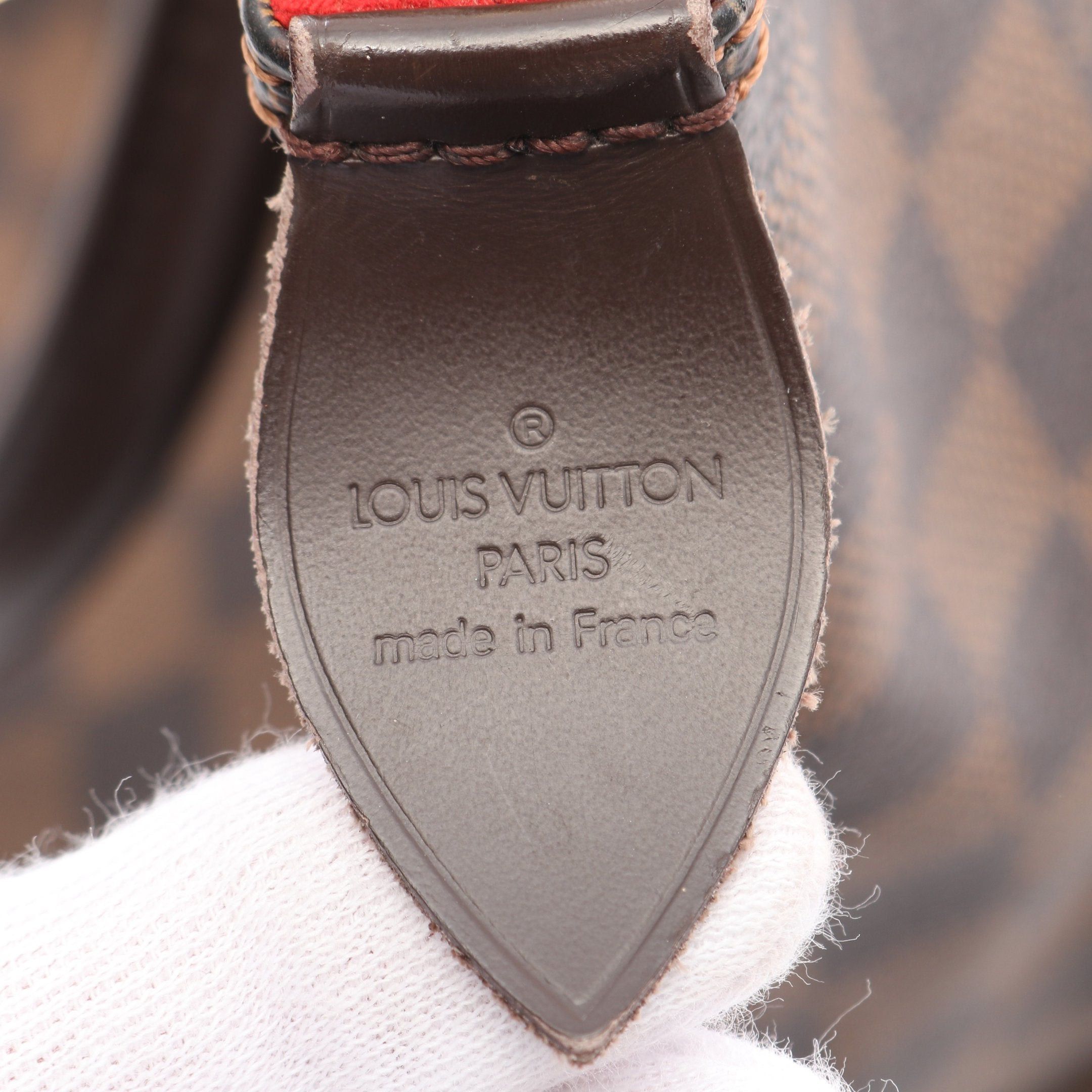 Louis Vuitton Louis Vuitton Saleya Mm Damier Ebene Handbag Tote Bag Leather Brown Size ONE SIZE - 4 Thumbnail