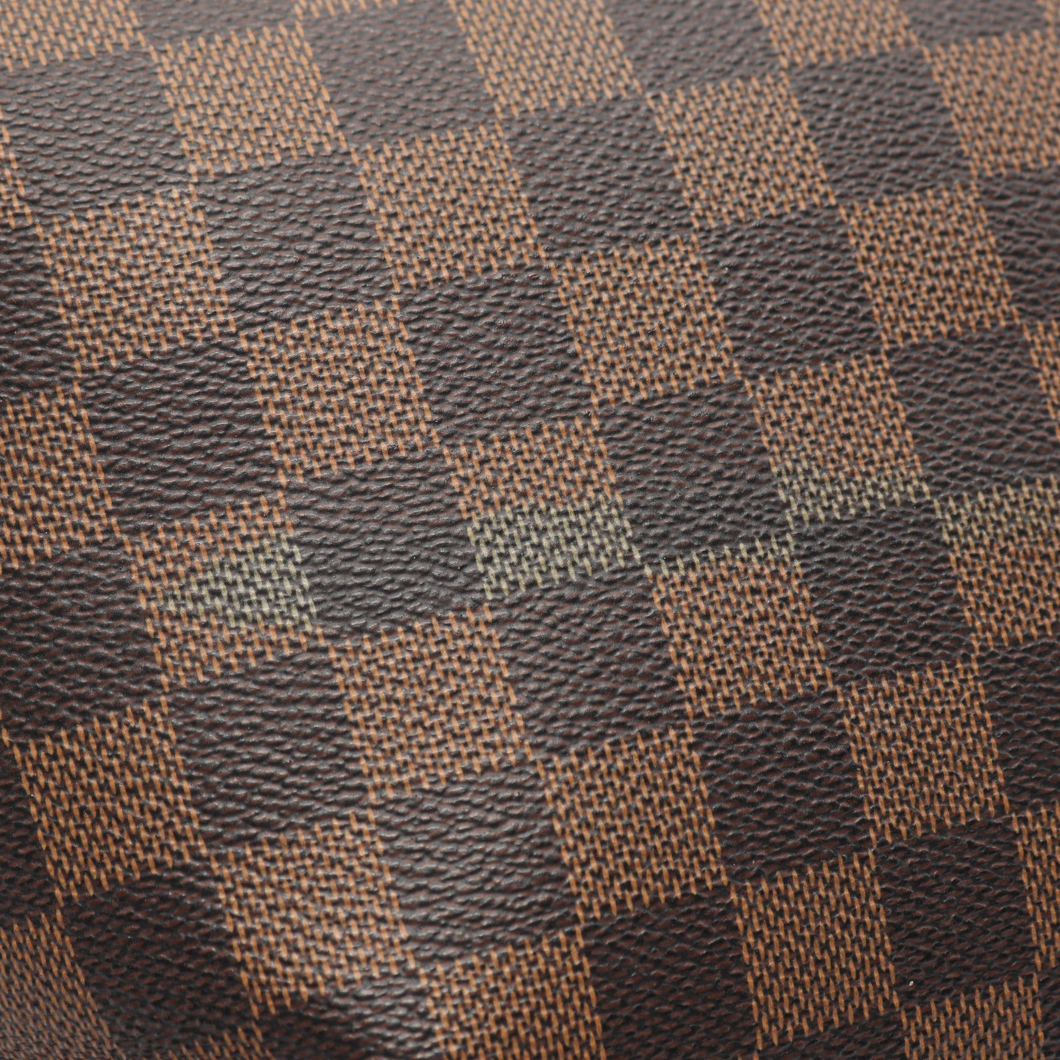 Louis Vuitton Louis Vuitton Saleya Mm Damier Ebene Handbag Tote Bag Leather Brown Size ONE SIZE - 9 Thumbnail