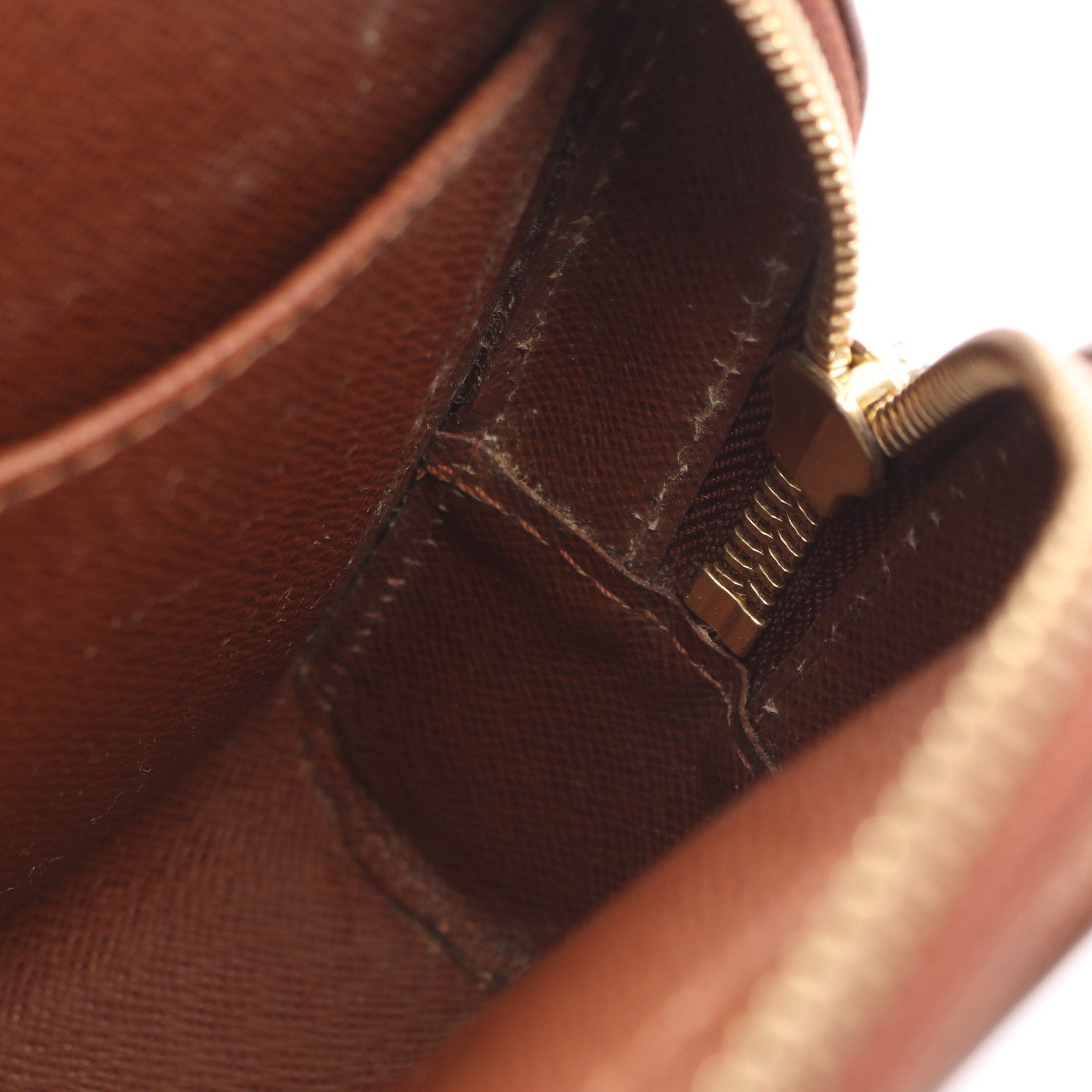 Louis Vuitton Louis Vuitton Orsay Monogram Clutch Bag Second Leather Brown Size ONE SIZE - 7 Thumbnail