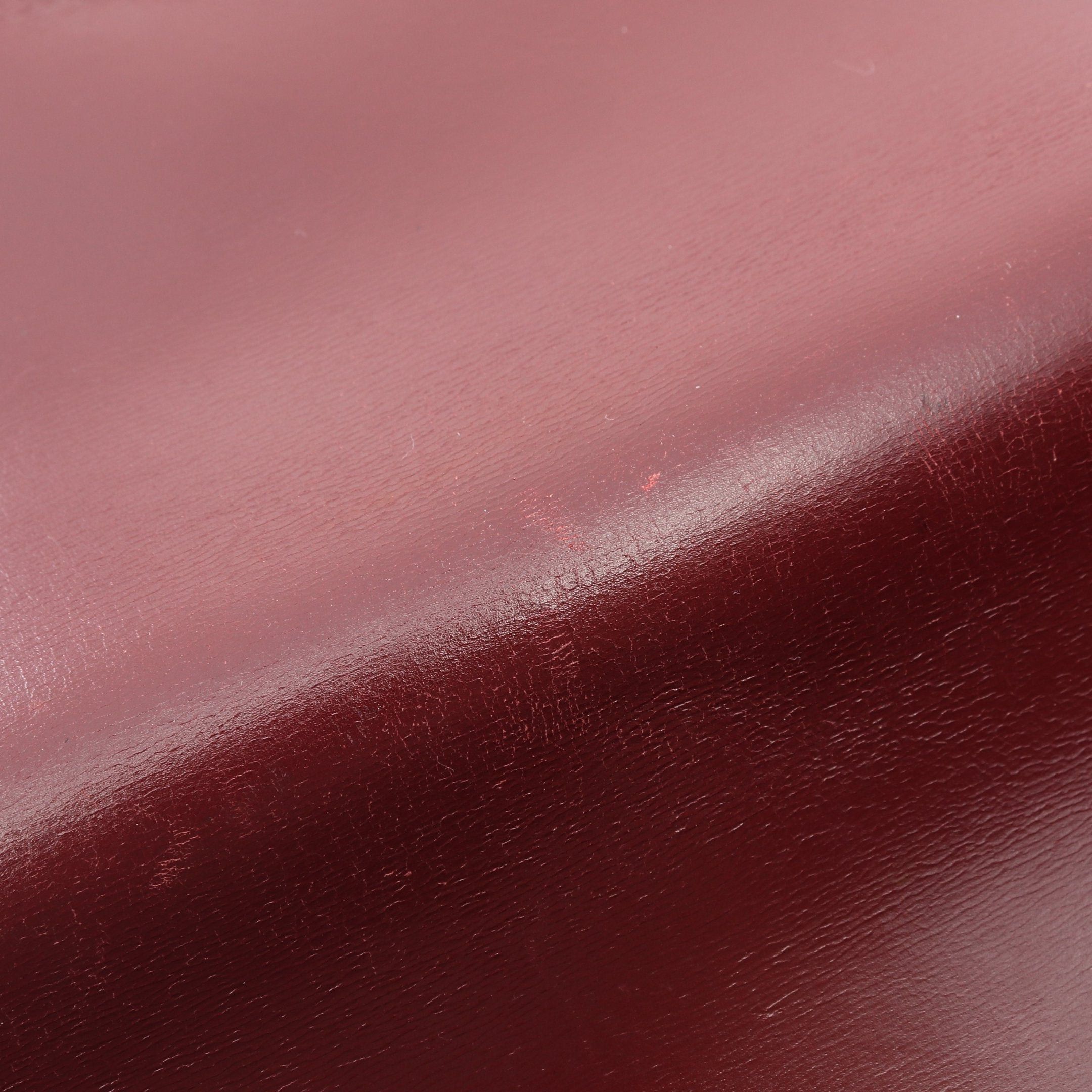 Hermes Hermes Clutch Bag Box Calf Burgundy ○H Stamp Size ONE SIZE - 11 Thumbnail