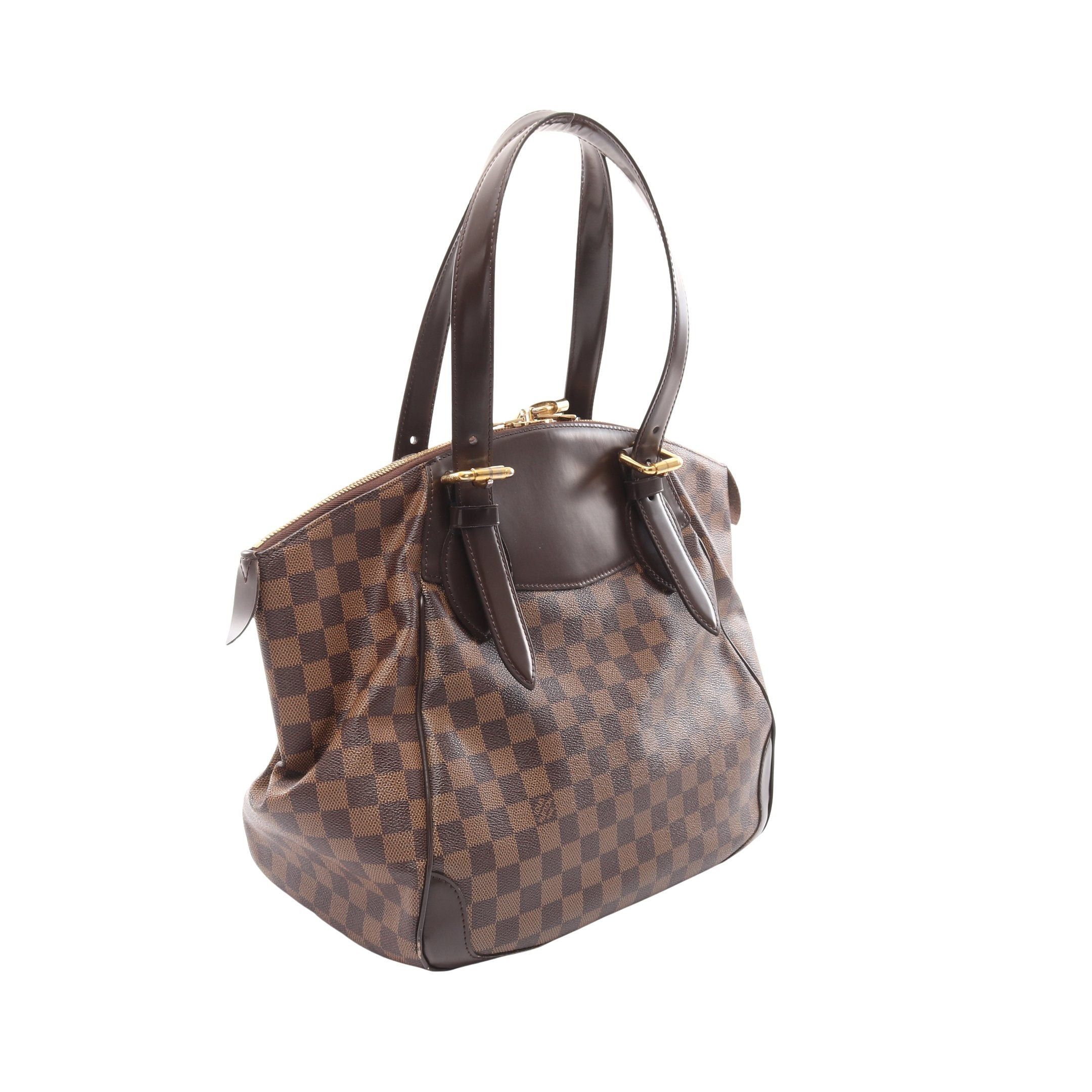 Louis Vuitton Louis Vuitton Verona Gm Damier Ebene Shoulder Bag Leather Brown Size ONE SIZE - 2 Thumbnail