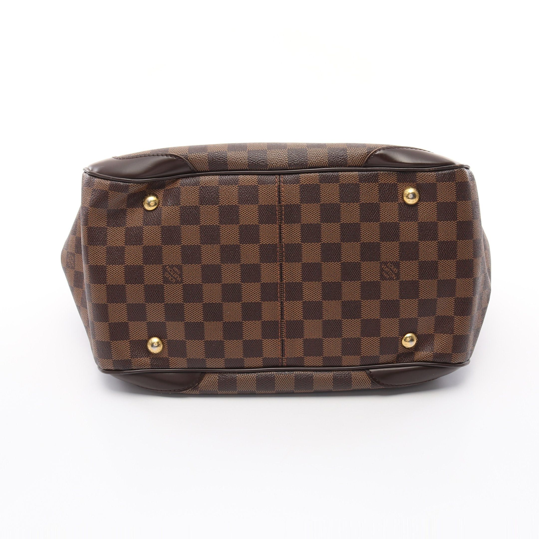 Louis Vuitton Louis Vuitton Verona Gm Damier Ebene Shoulder Bag Leather Brown Size ONE SIZE - 12 Thumbnail