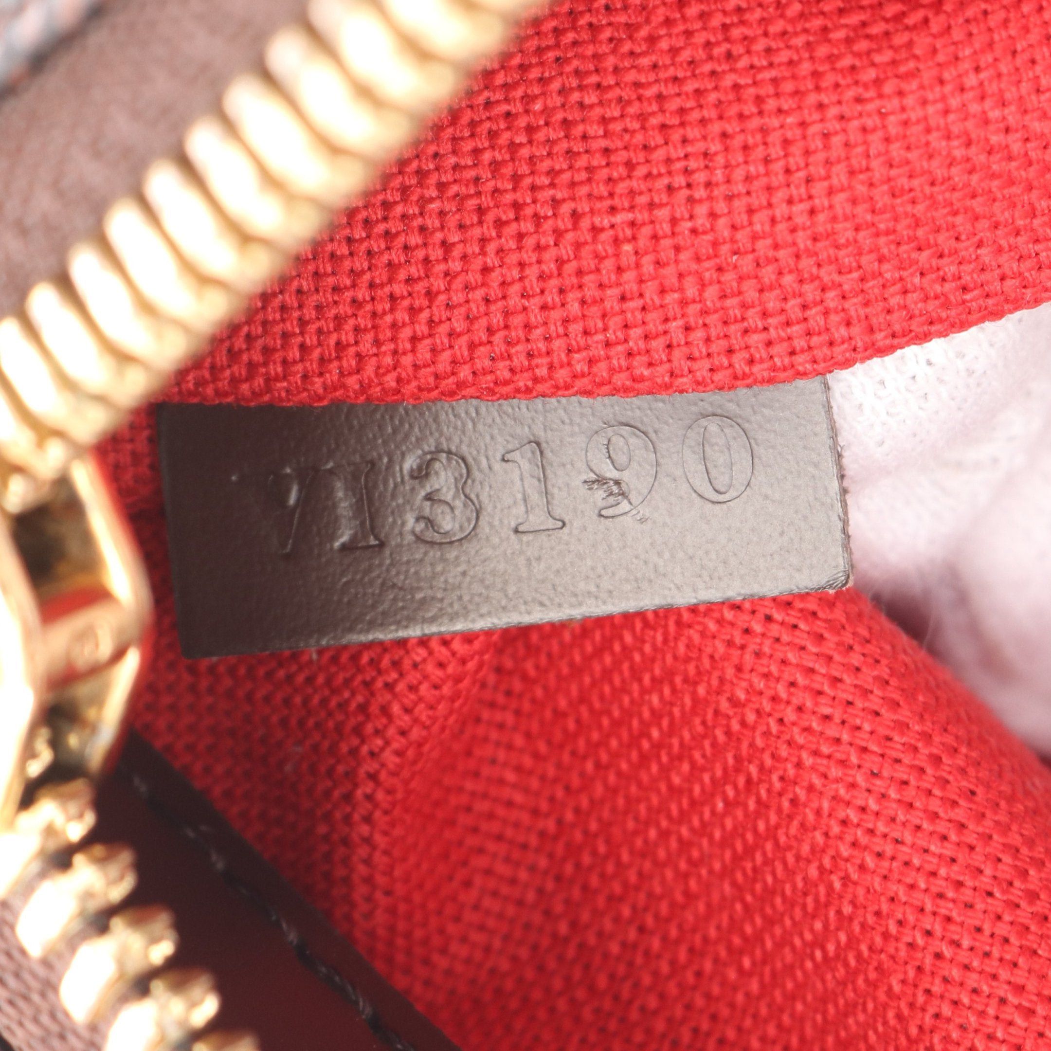 Louis Vuitton Louis Vuitton Verona Gm Damier Ebene Shoulder Bag Leather Brown Size ONE SIZE - 5 Thumbnail