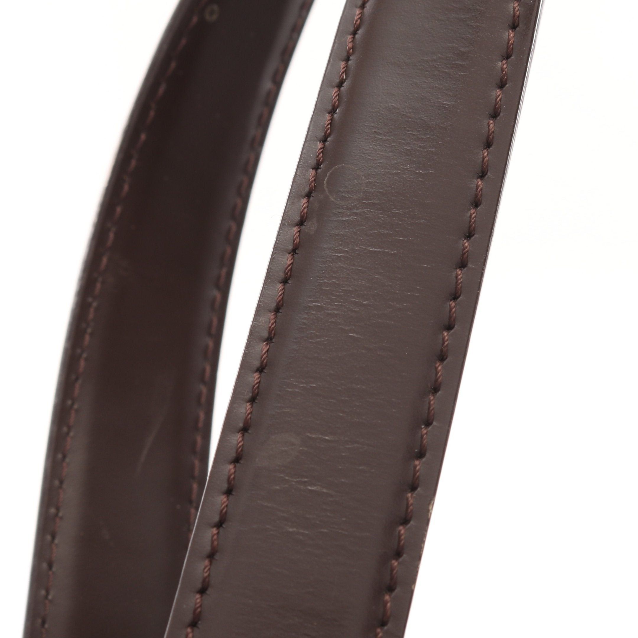 Louis Vuitton Louis Vuitton Verona Gm Damier Ebene Shoulder Bag Leather Brown Size ONE SIZE - 9 Thumbnail