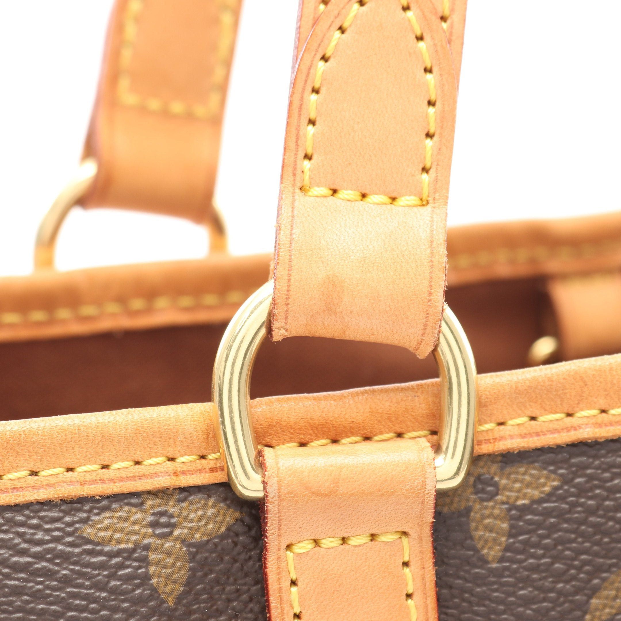 Louis Vuitton Louis Vuitton Batignolles Horizontal Monogram Shoulder Bag Leather Brown Size ONE SIZE - 8 Thumbnail