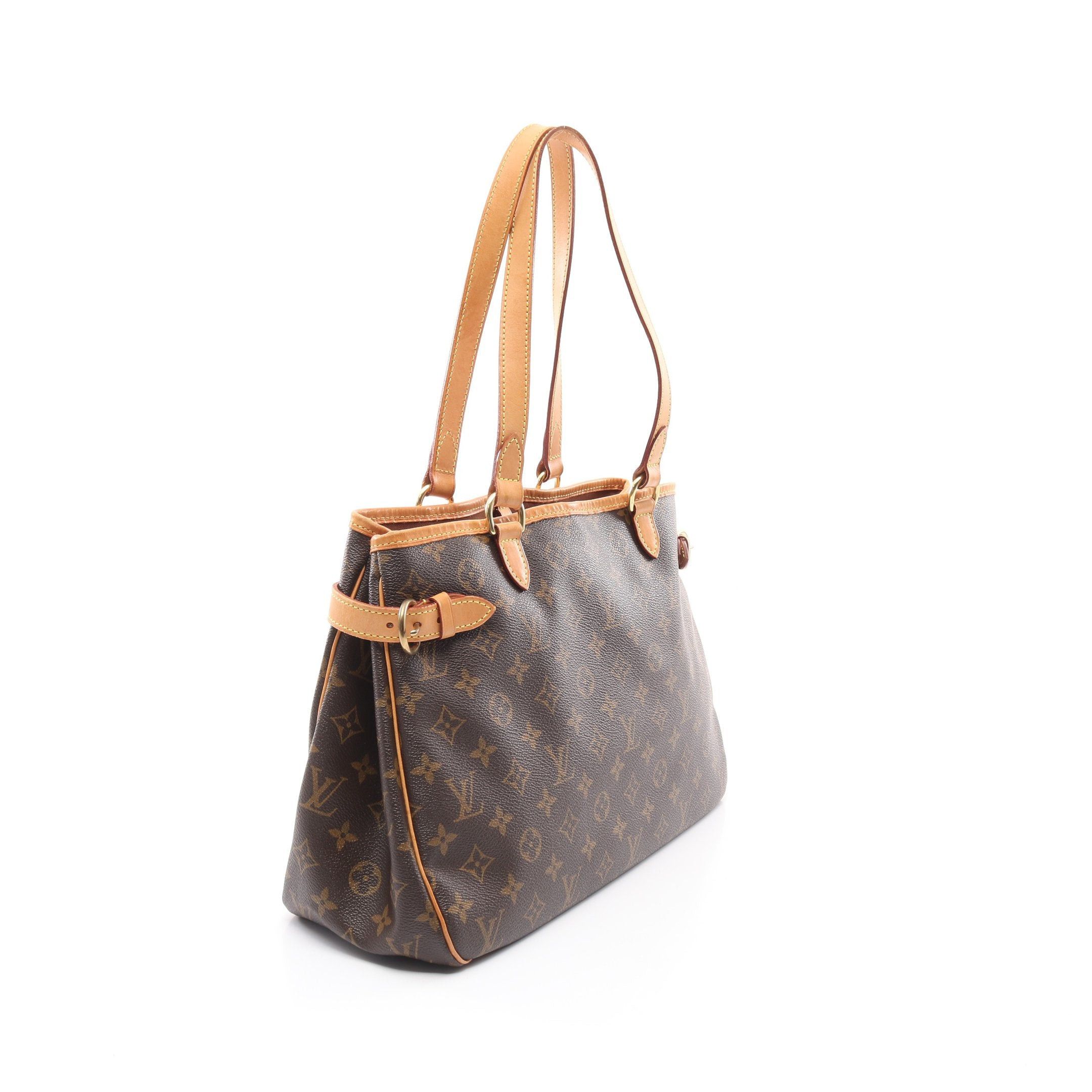 Louis Vuitton Louis Vuitton Batignolles Horizontal Monogram Shoulder Bag Leather Brown Size ONE SIZE - 2 Thumbnail
