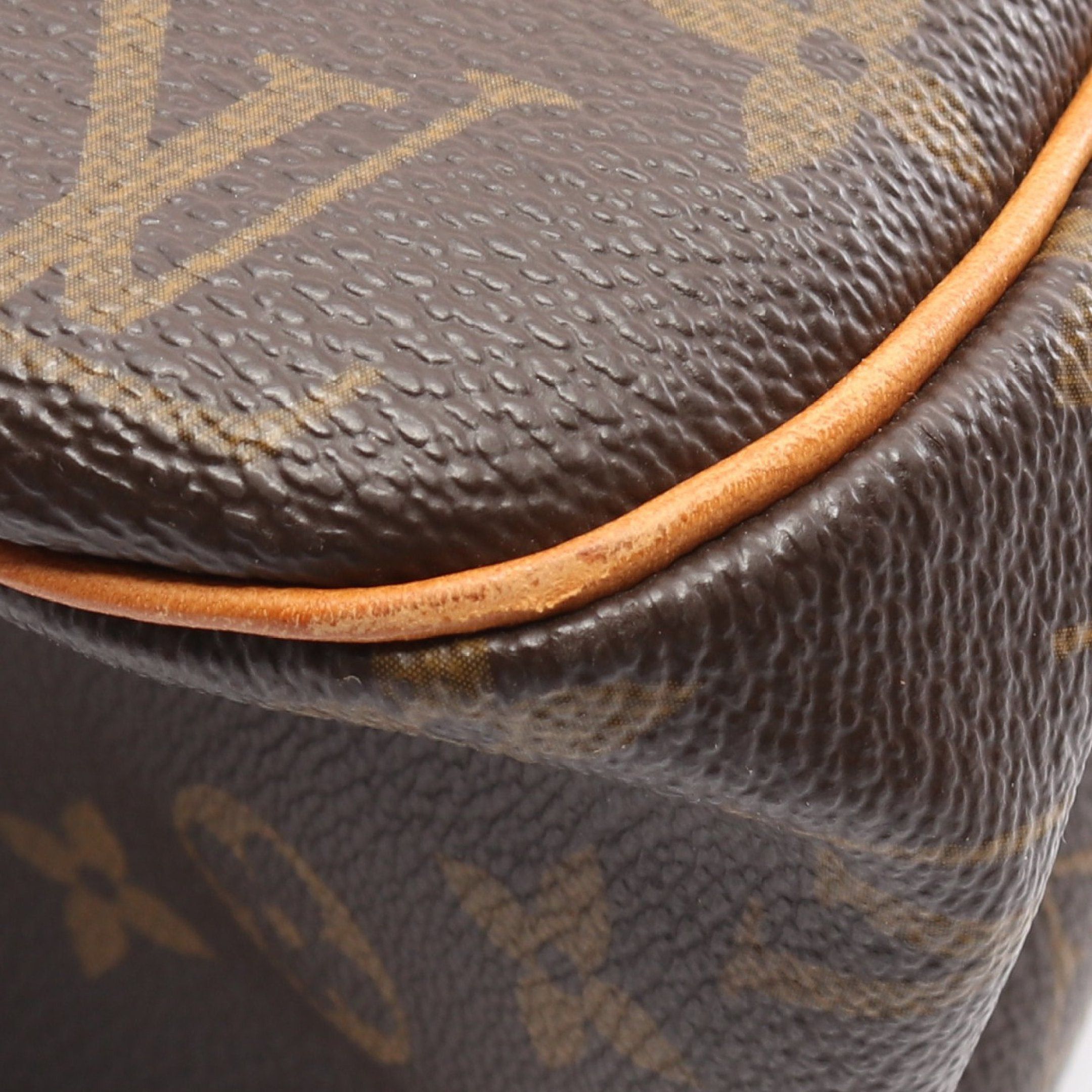 Louis Vuitton Louis Vuitton Batignolles Horizontal Monogram Shoulder Bag Leather Brown Size ONE SIZE - 12 Thumbnail