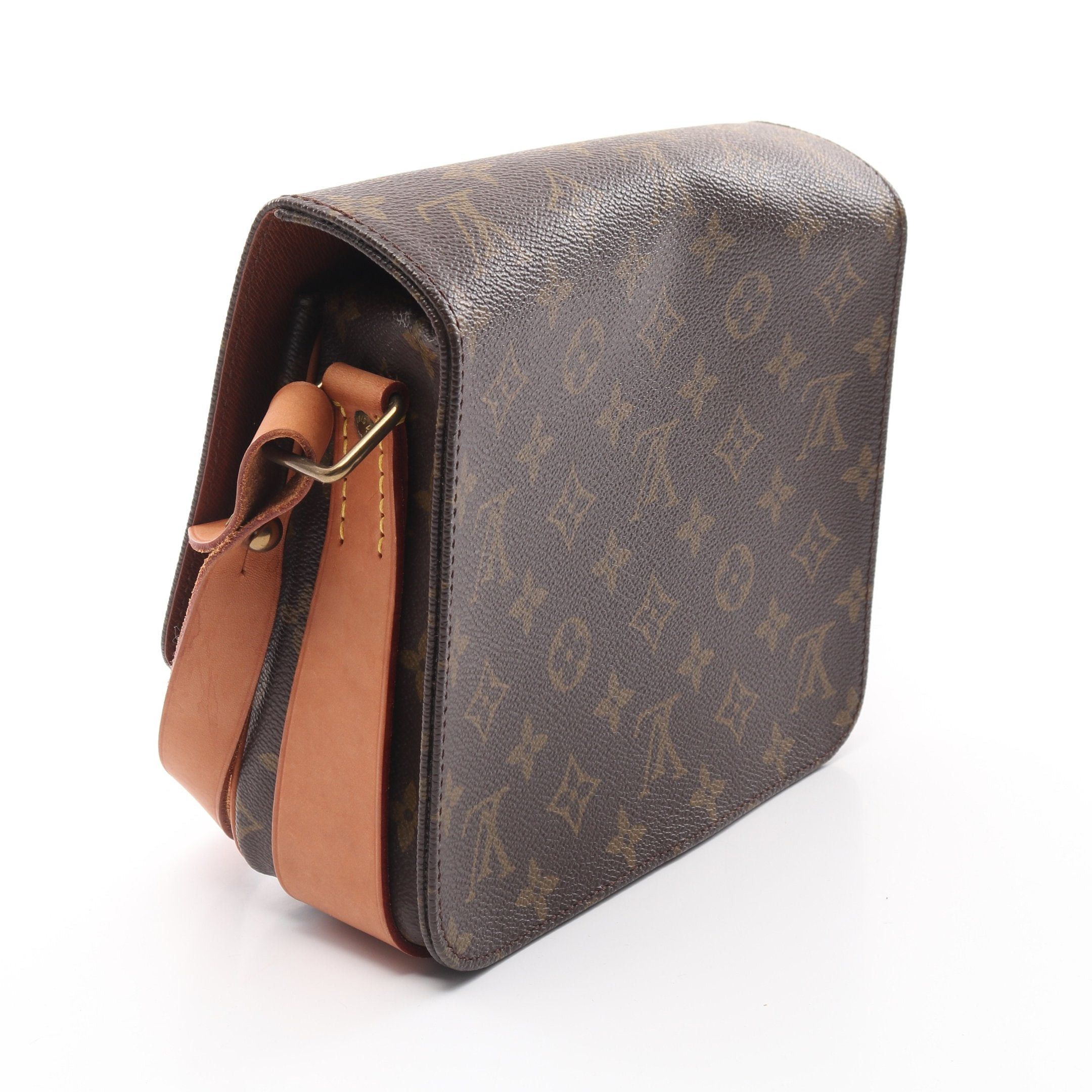 Louis Vuitton Louis Vuitton Cartesier Mm Monogram Shoulder Bag Leather Brown Size ONE SIZE - 2 Thumbnail