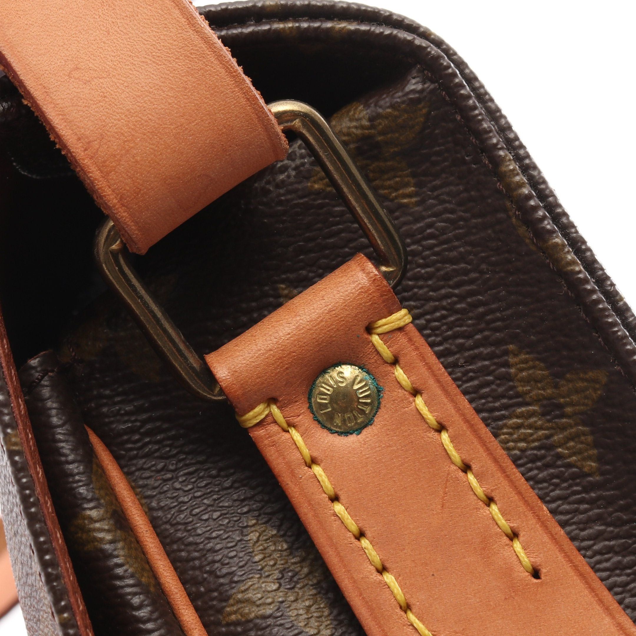 Louis Vuitton Louis Vuitton Cartesier Mm Monogram Shoulder Bag Leather Brown Size ONE SIZE - 7 Thumbnail