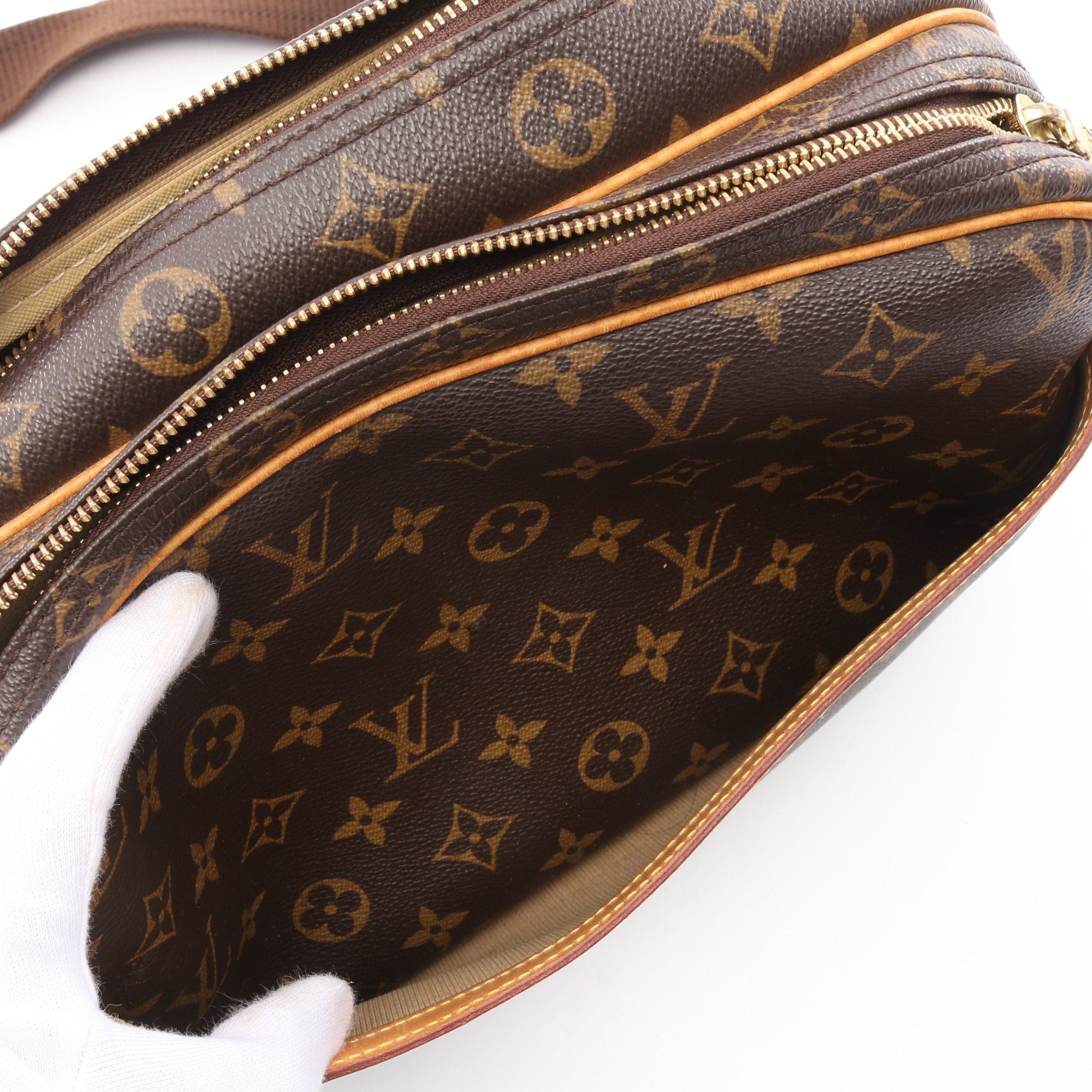 Louis Vuitton Louis Vuitton Reporter Pm Monogram Shoulder Bag Leather Brown Size ONE SIZE - 5 Thumbnail