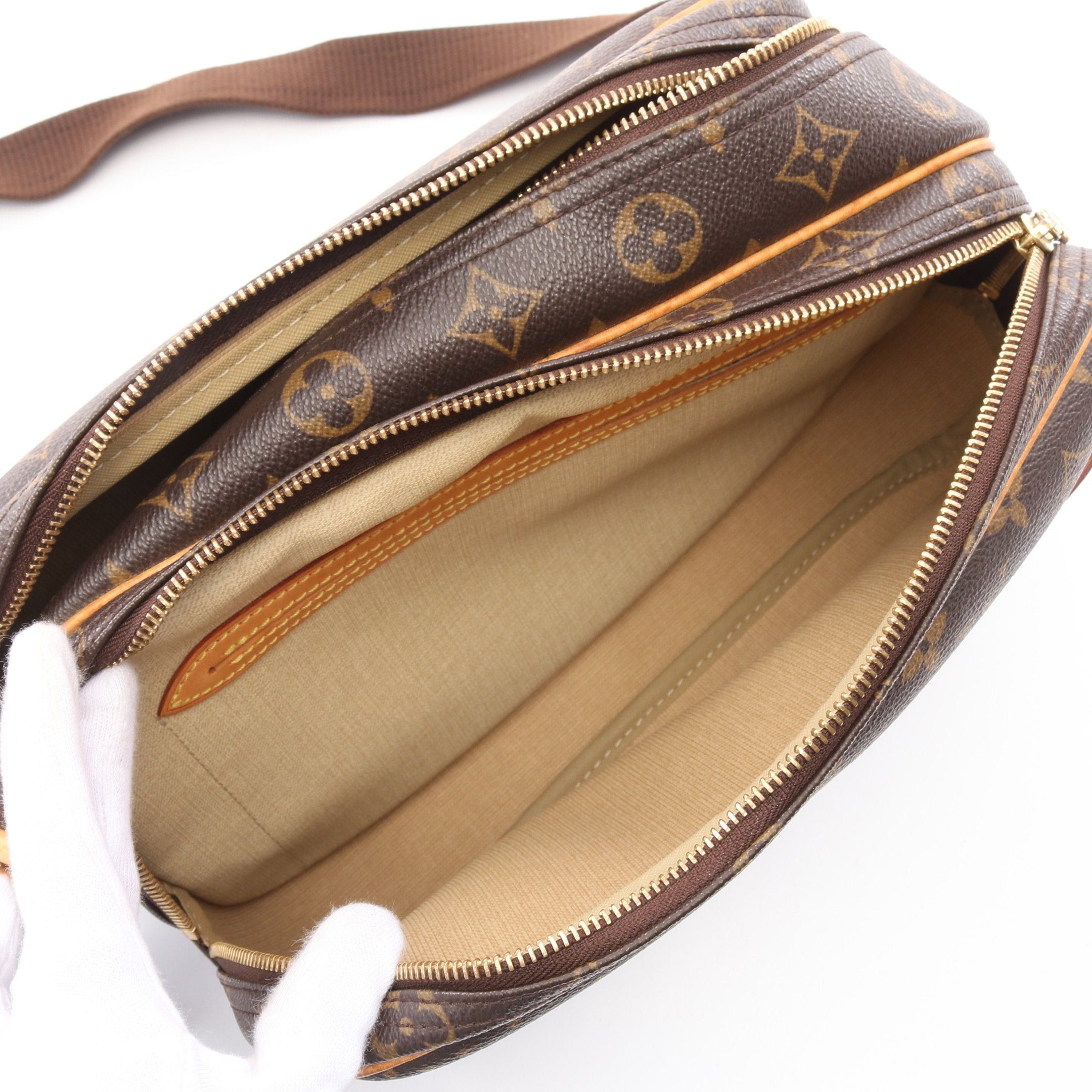 Louis Vuitton Louis Vuitton Reporter Pm Monogram Shoulder Bag Leather Brown Size ONE SIZE - 4 Thumbnail