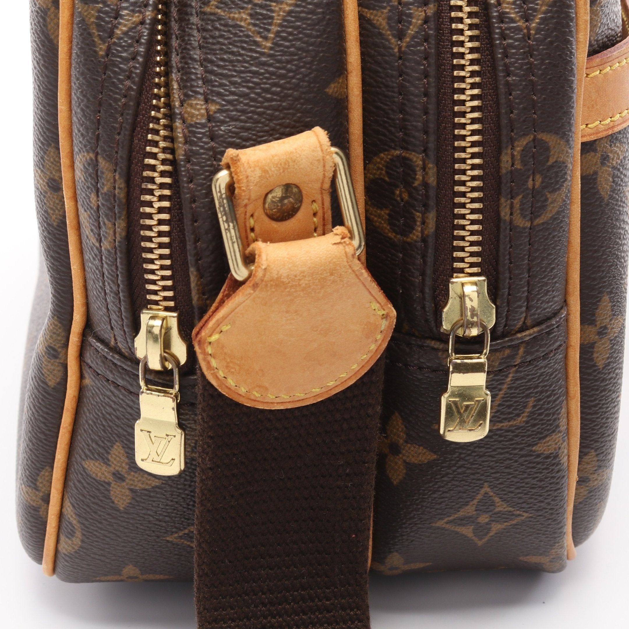 Louis Vuitton Louis Vuitton Reporter Pm Monogram Shoulder Bag Leather Brown Size ONE SIZE - 8 Thumbnail