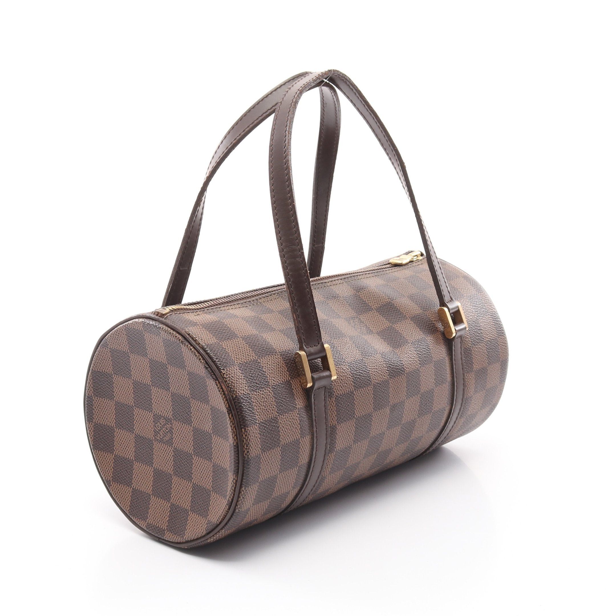 Louis Vuitton Louis Vuitton Papillon 26 Damier Ebene Handbag Leather Brown Size ONE SIZE - 2 Thumbnail