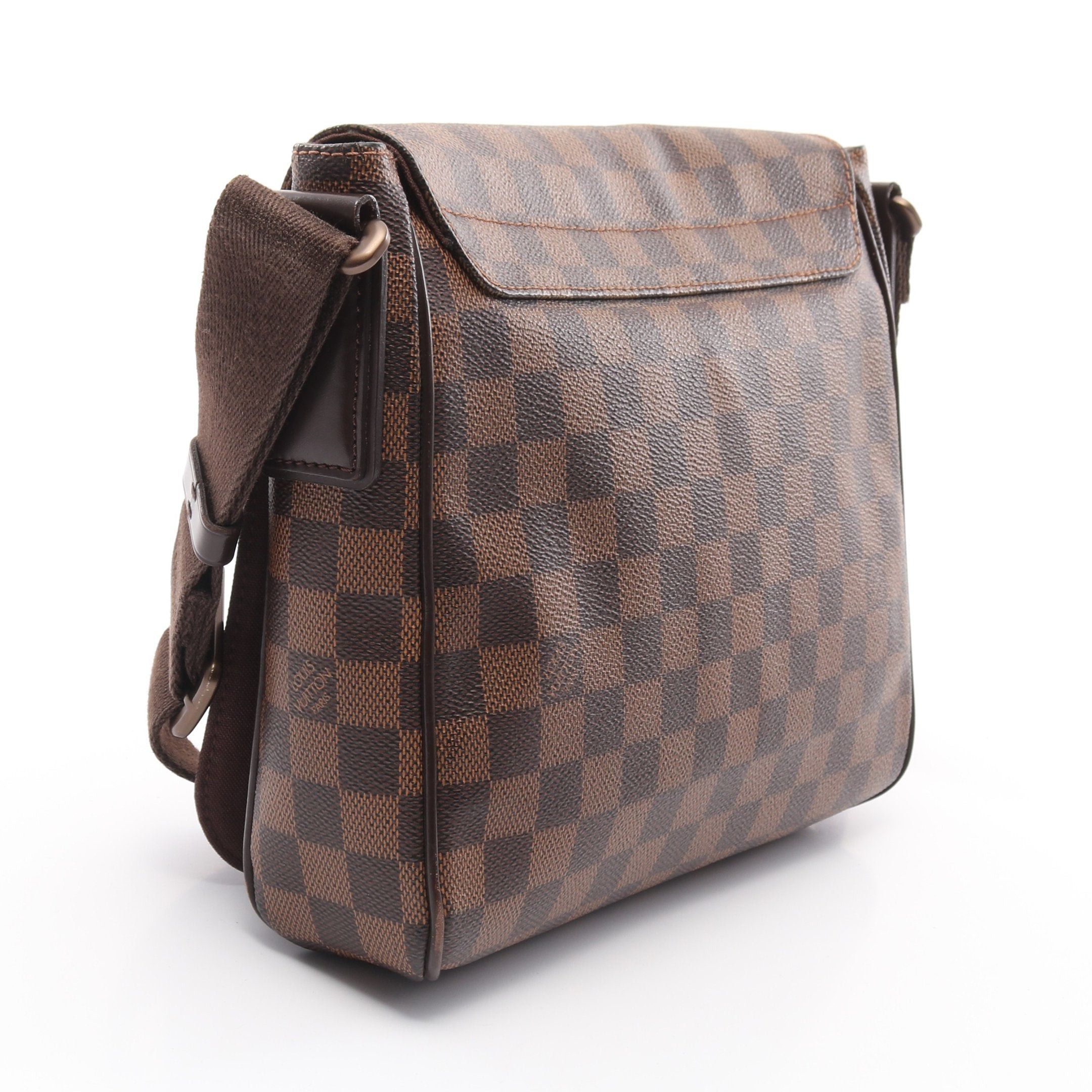 Louis Vuitton Louis Vuitton District Pm Damier Ebene Shoulder Bag Leather Brown Size ONE SIZE - 2 Thumbnail